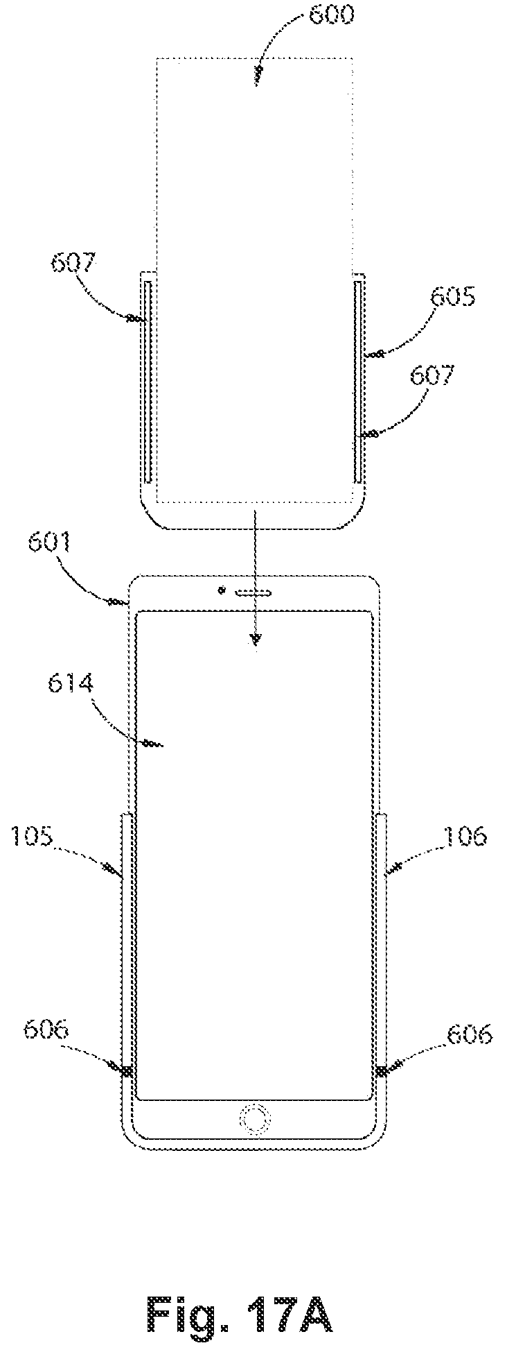 Patent US12309128 Figure 20 – Auxiliary device for an electronic communication device