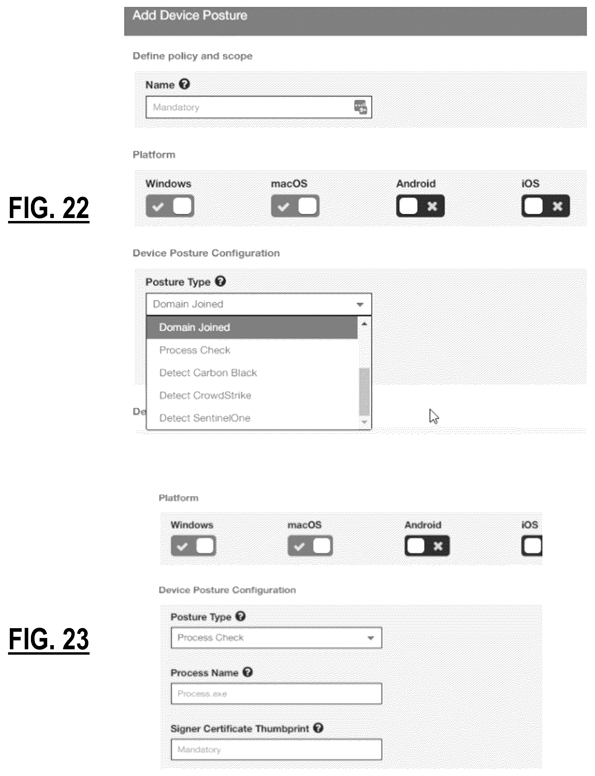 Patent US12309144 Figure 17 – Utilizing endpoint security posture, identification, and remote attestation for restricting private application access