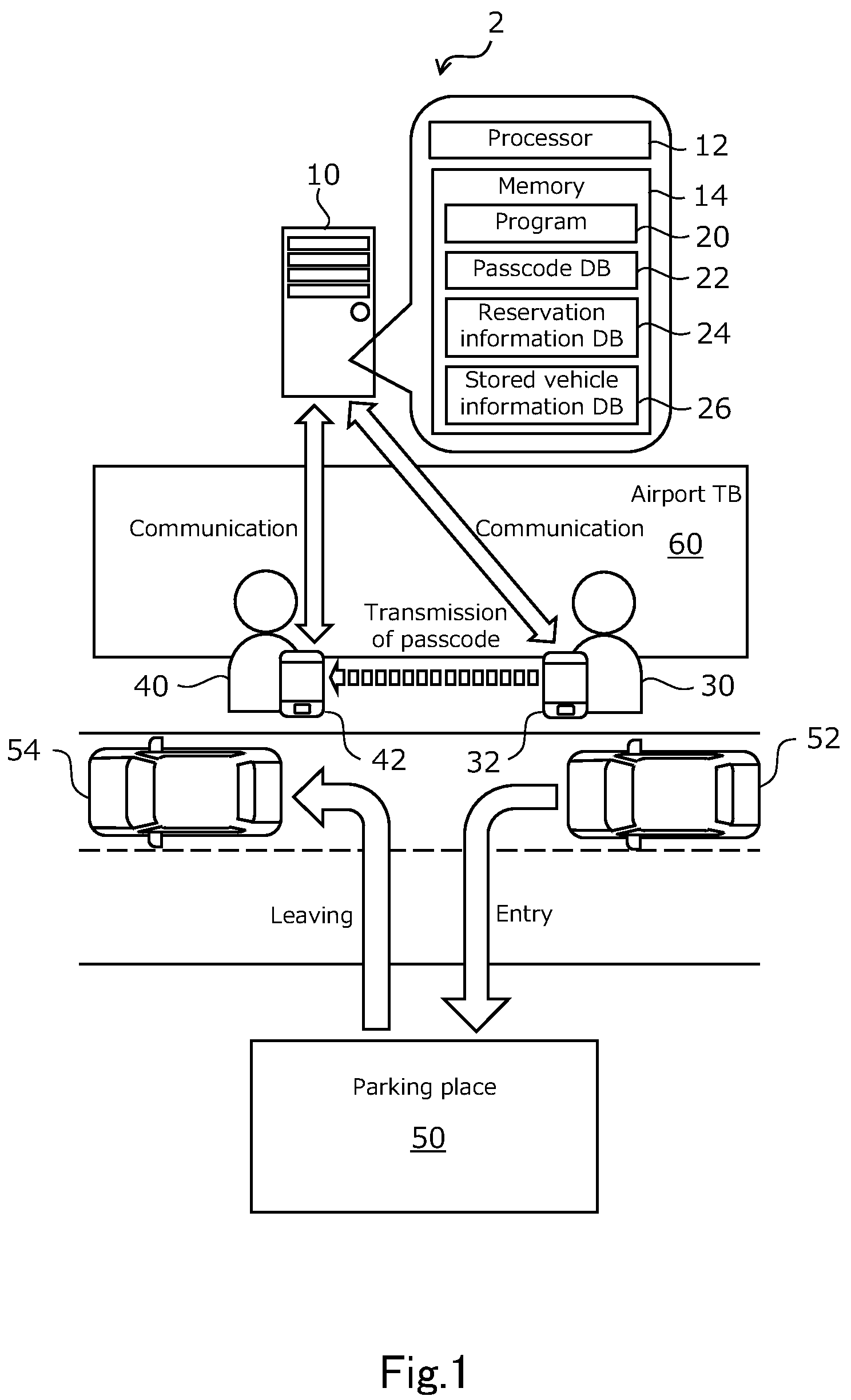 Patent US12309147 Figure 1 – Authentication method, authentication system, and authentication server