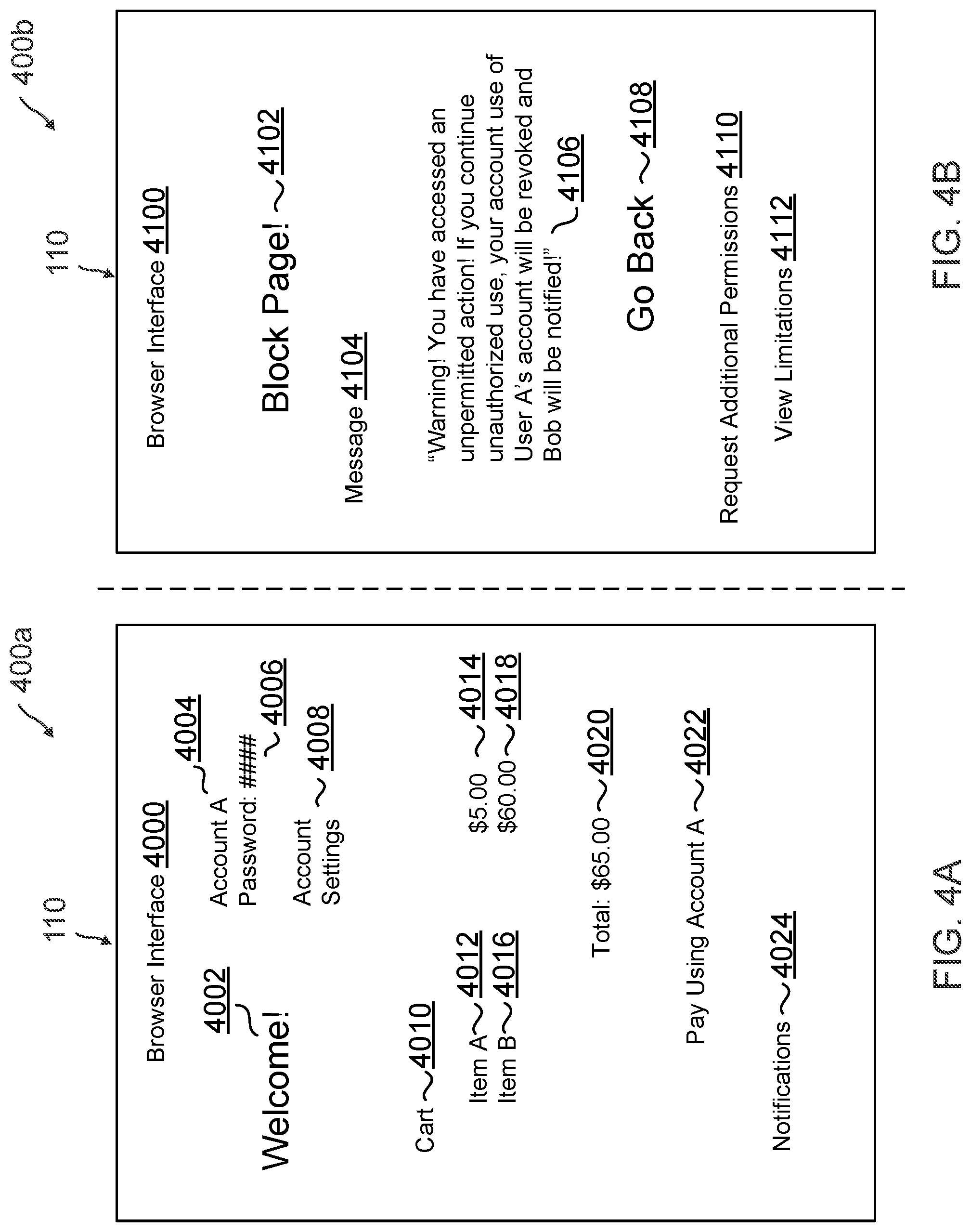 Patent US12309151 Figure 4 – Credential storage manager for protecting credential security during delegated account use