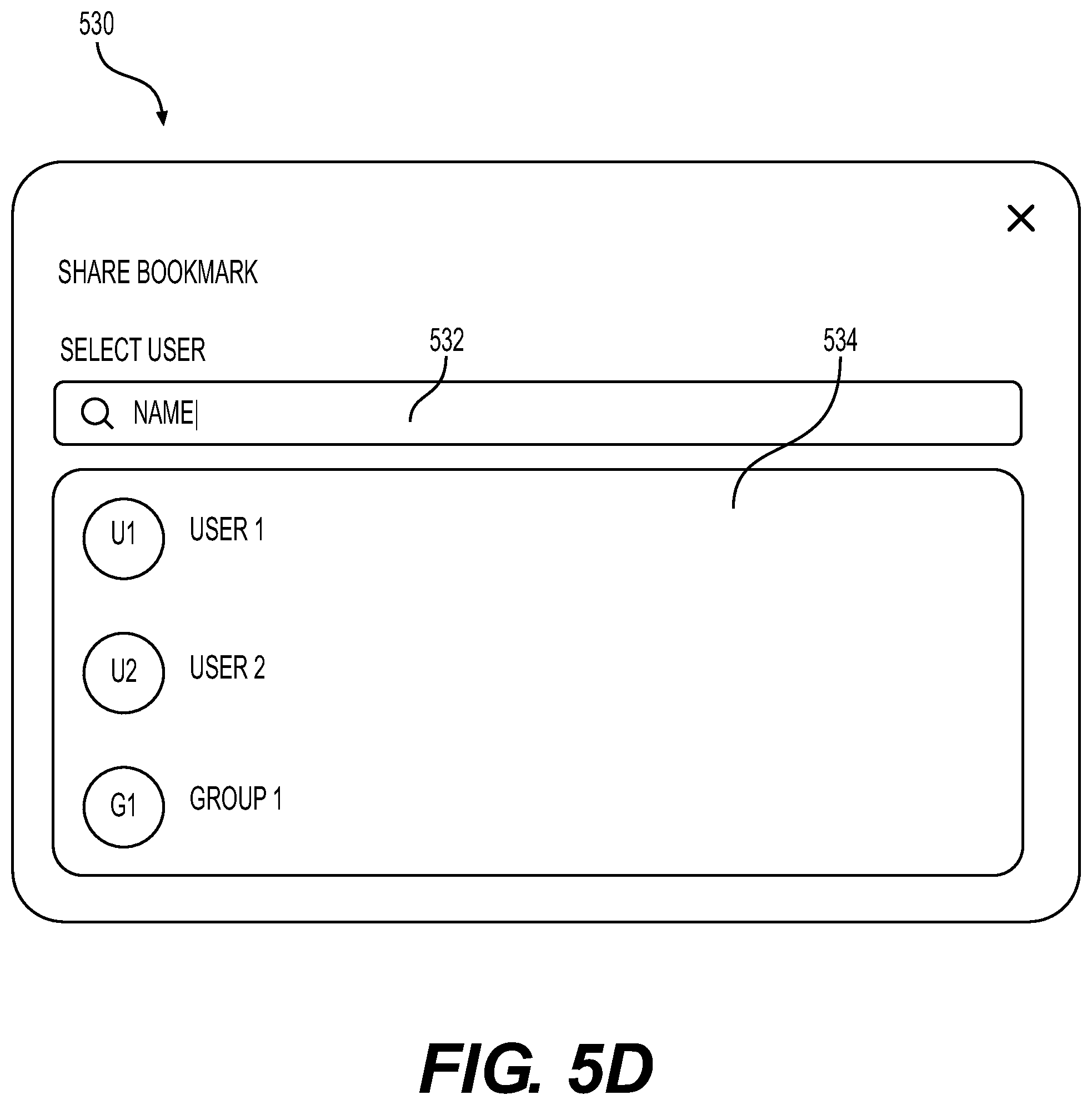Patent US12309156 Figure 8 – Content sharing in an enterprise digital space