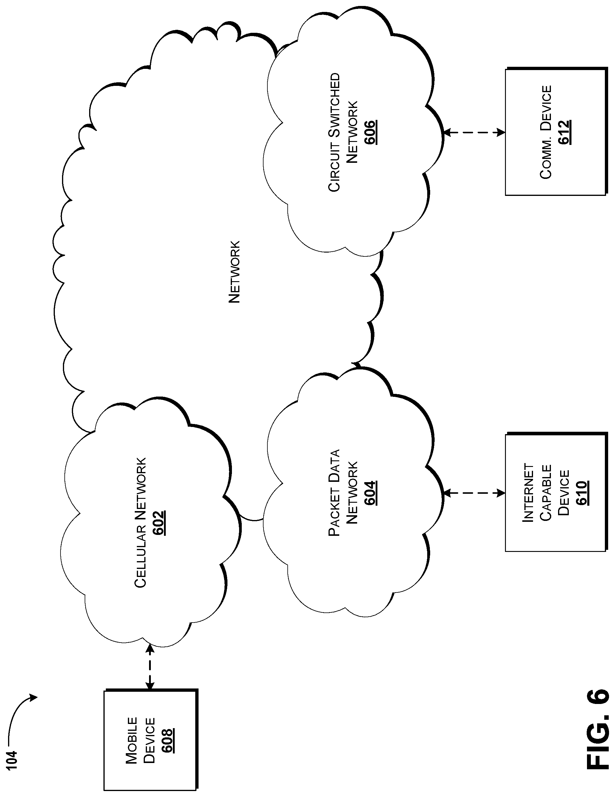 Patent US12309167 Figure 6 – Network access management