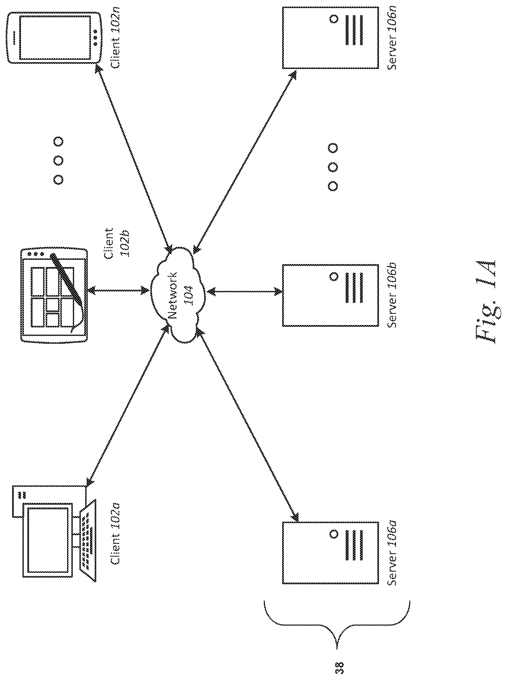 Patent US12309190 — Automated effective template generation — Figure 1