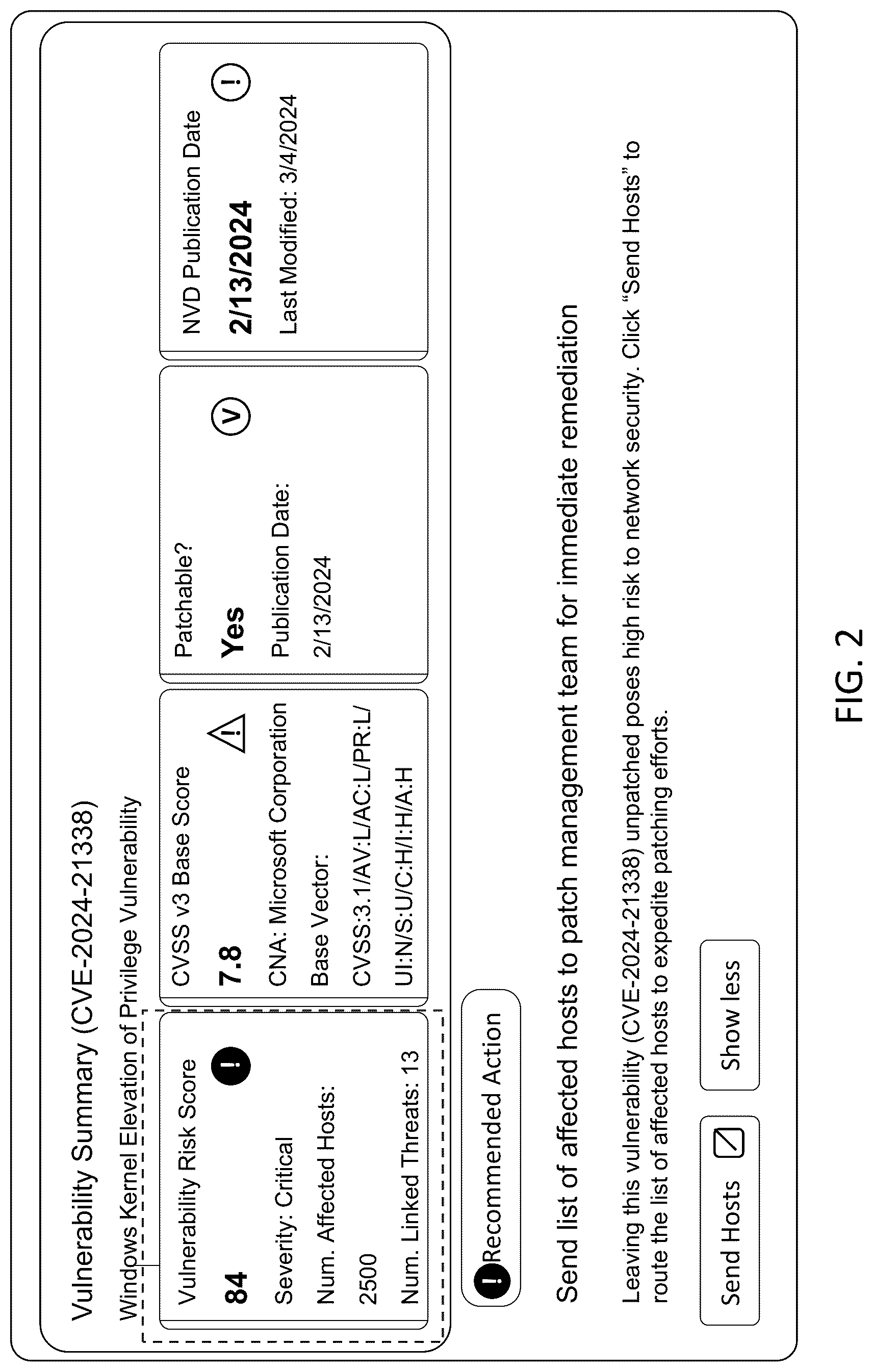 Patent US12309191 Figure 2 – Computer-based systems configured for network characterization and management based on risk score analysis and methods of use thereof