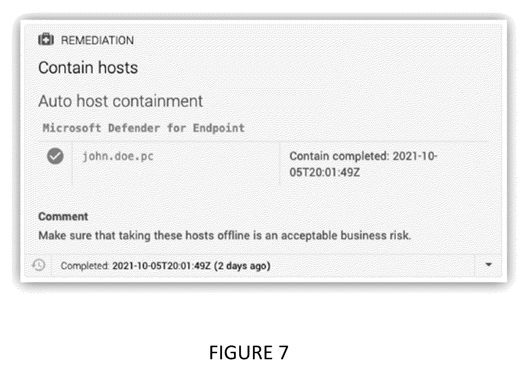Patent US12309193 Figure 7 – Systems and methods for accelerated remediations of cybersecurity alerts and cybersecurity events in a cybersecurity event detection and response platform