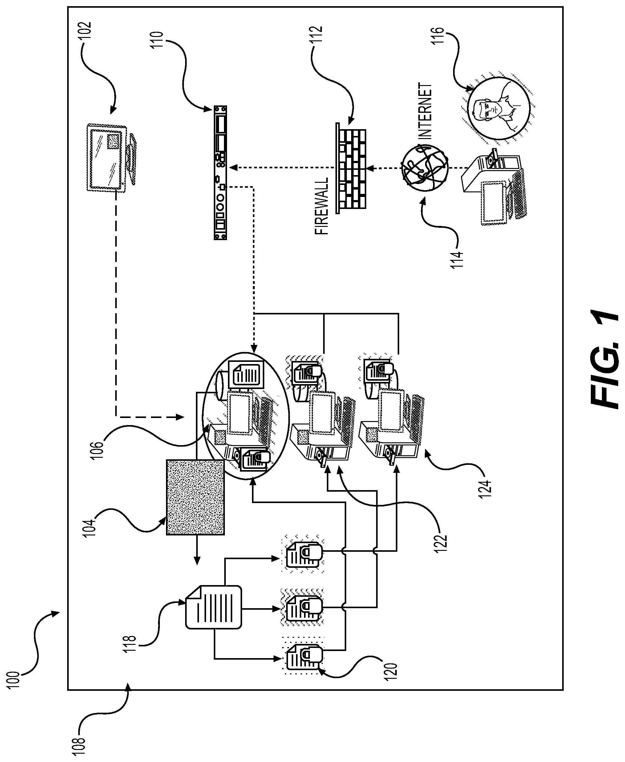 Patent US12309194 Figure 1 – Systems and methods for evasive resiliency countermeasures