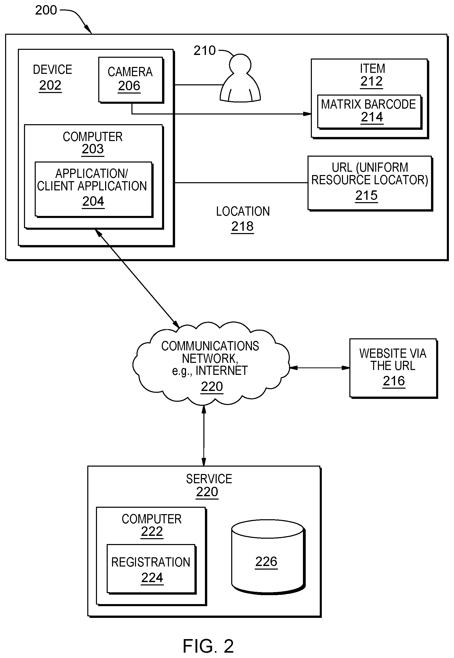 Patent US12309198 Figure 3 – Computer software implemented cybersecurity for matrix barcode interaction with smart device