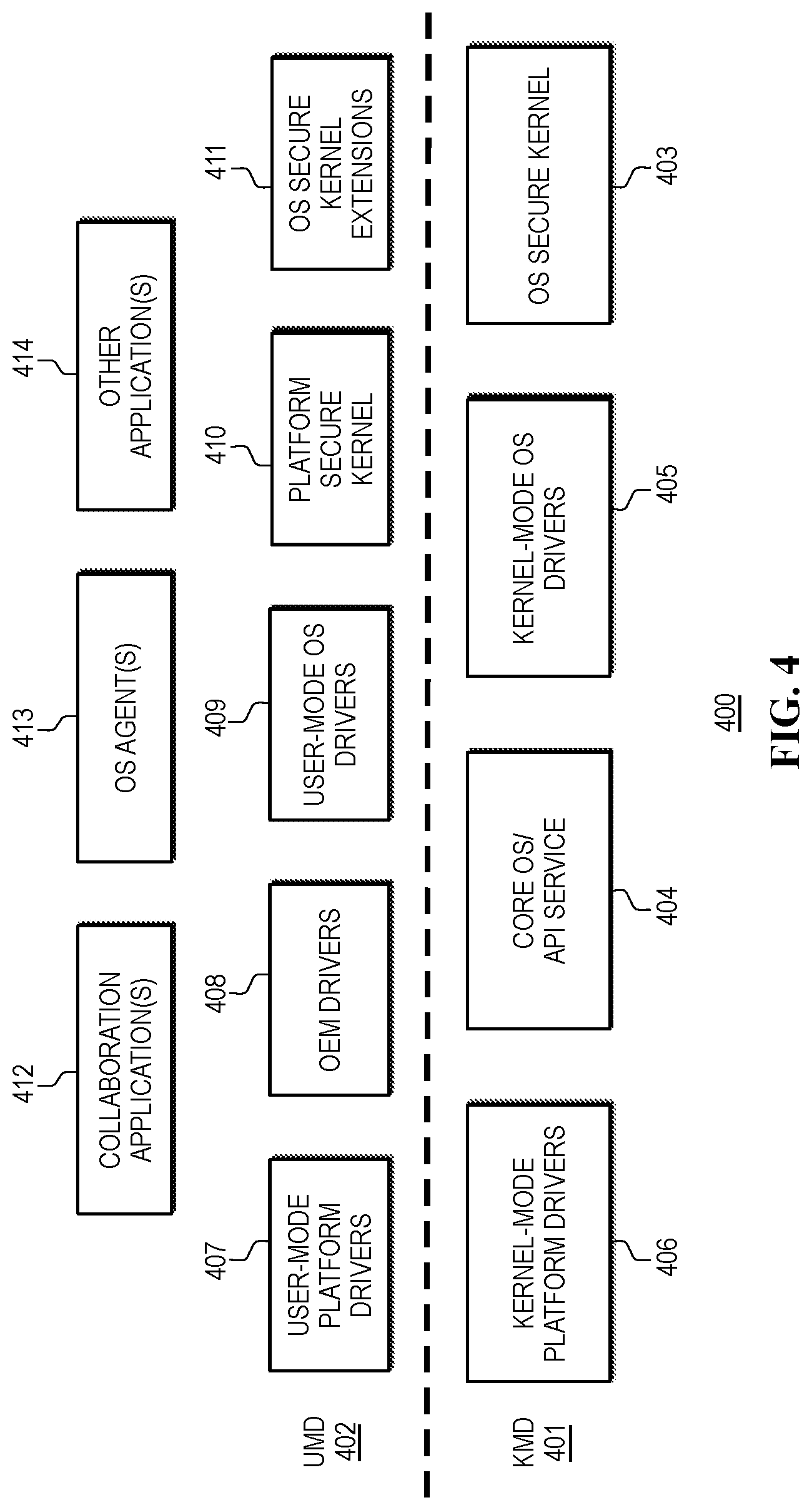 Patent US12309210 Figure 4 – Managing audio subsystem settings during collaboration sessions in heterogenous computing platforms
