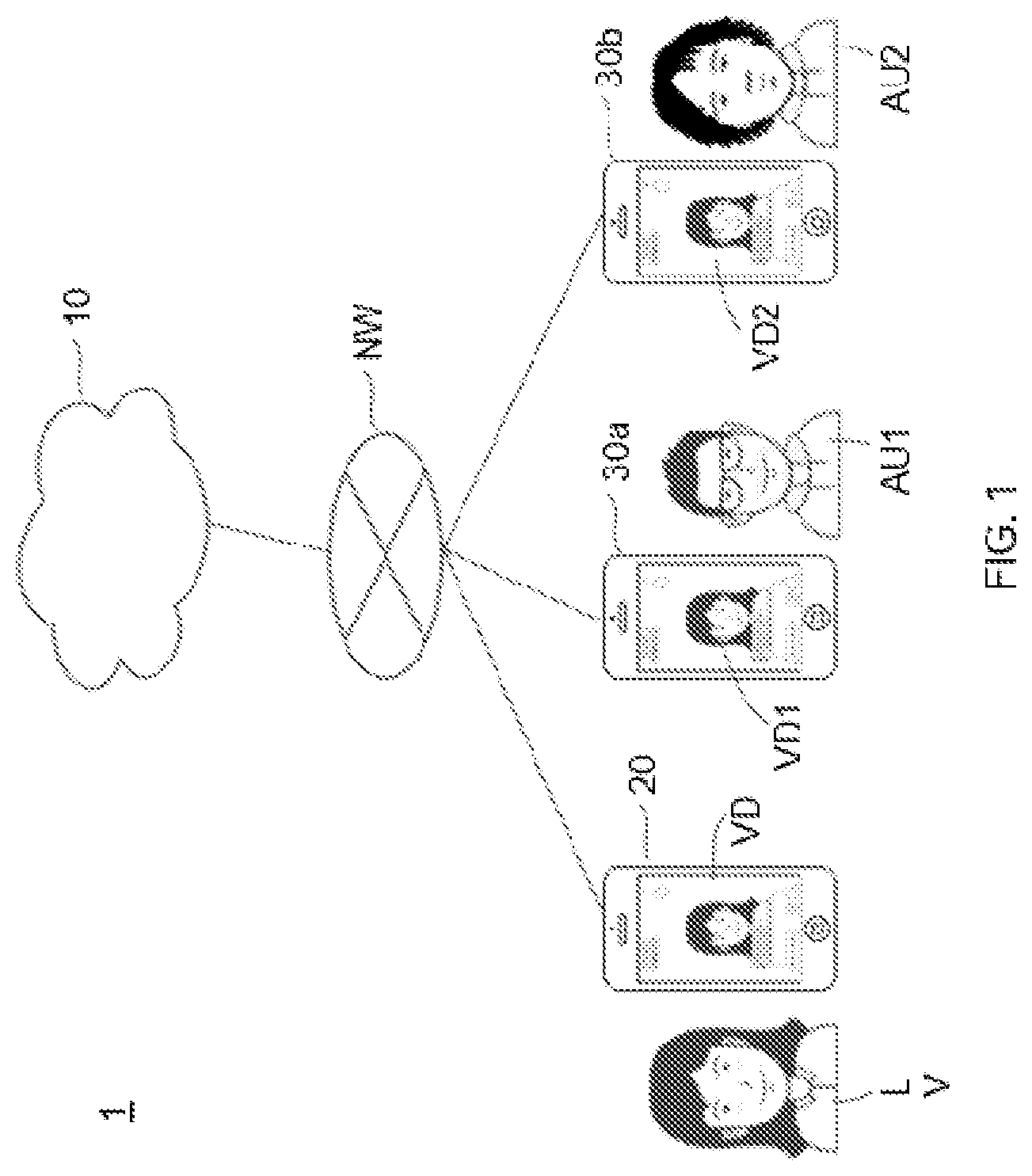 Patent US12309217 Figure 1 – System and method for playlist generation