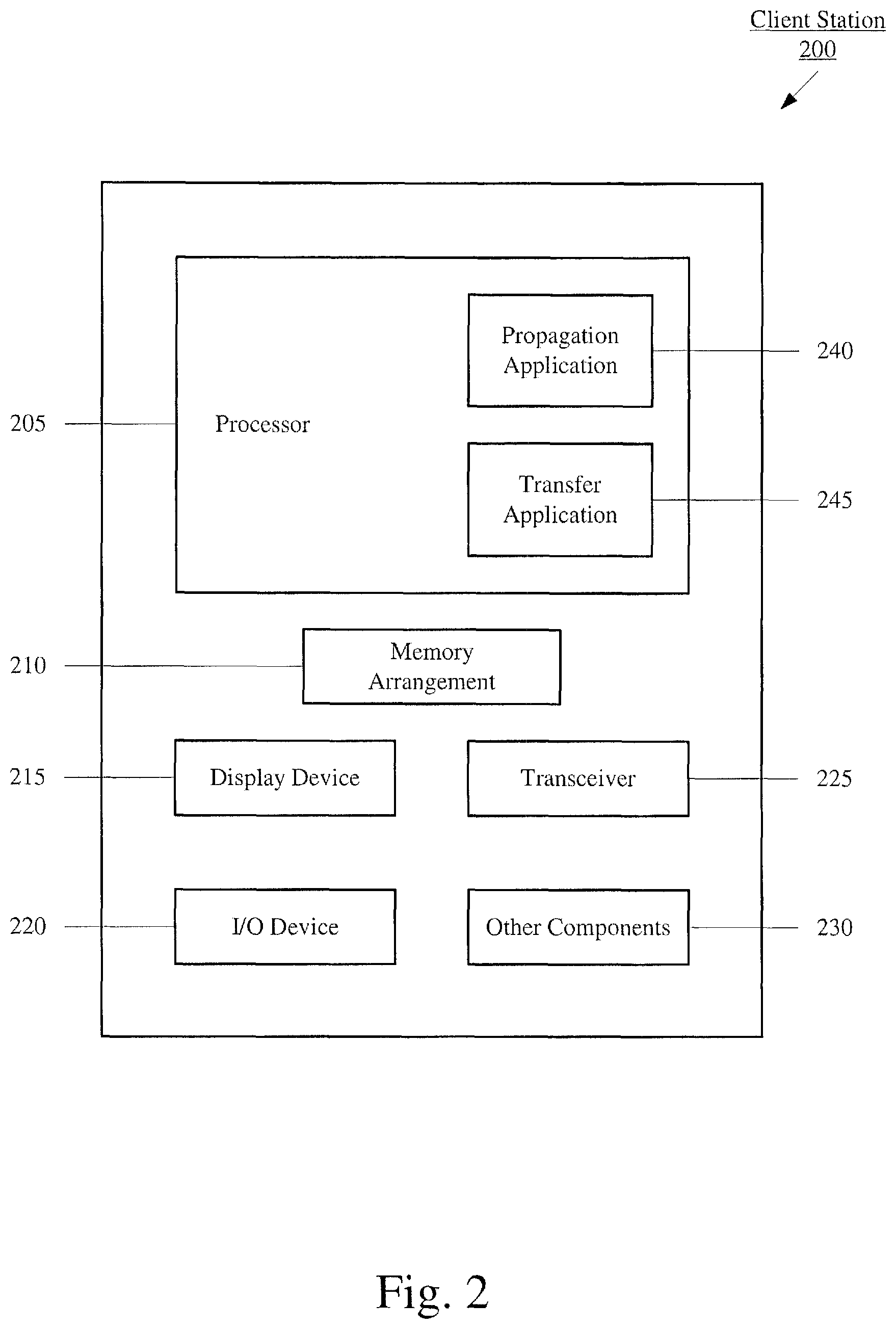 Patent US12309234 Figure 2 – System and method for transferring a call