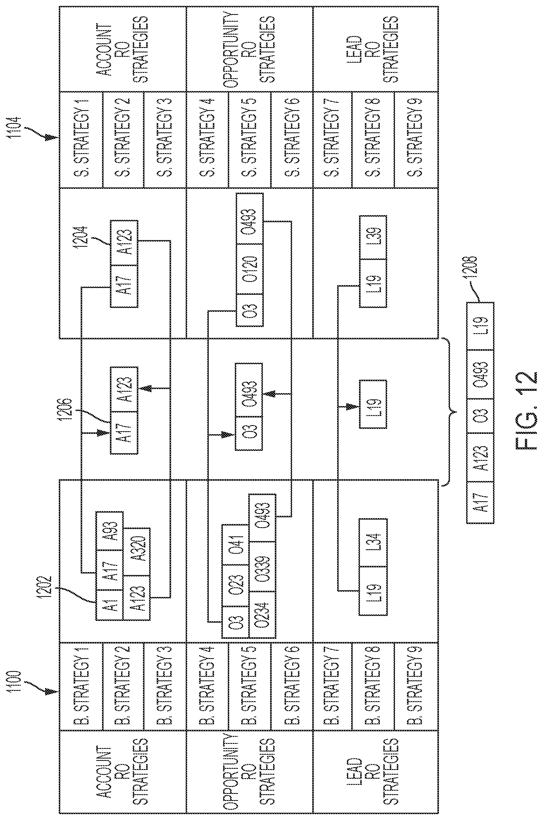 Patent US12309237 Figure 13 – Systems and methods for matching electronic activities directly to record objects of systems of record