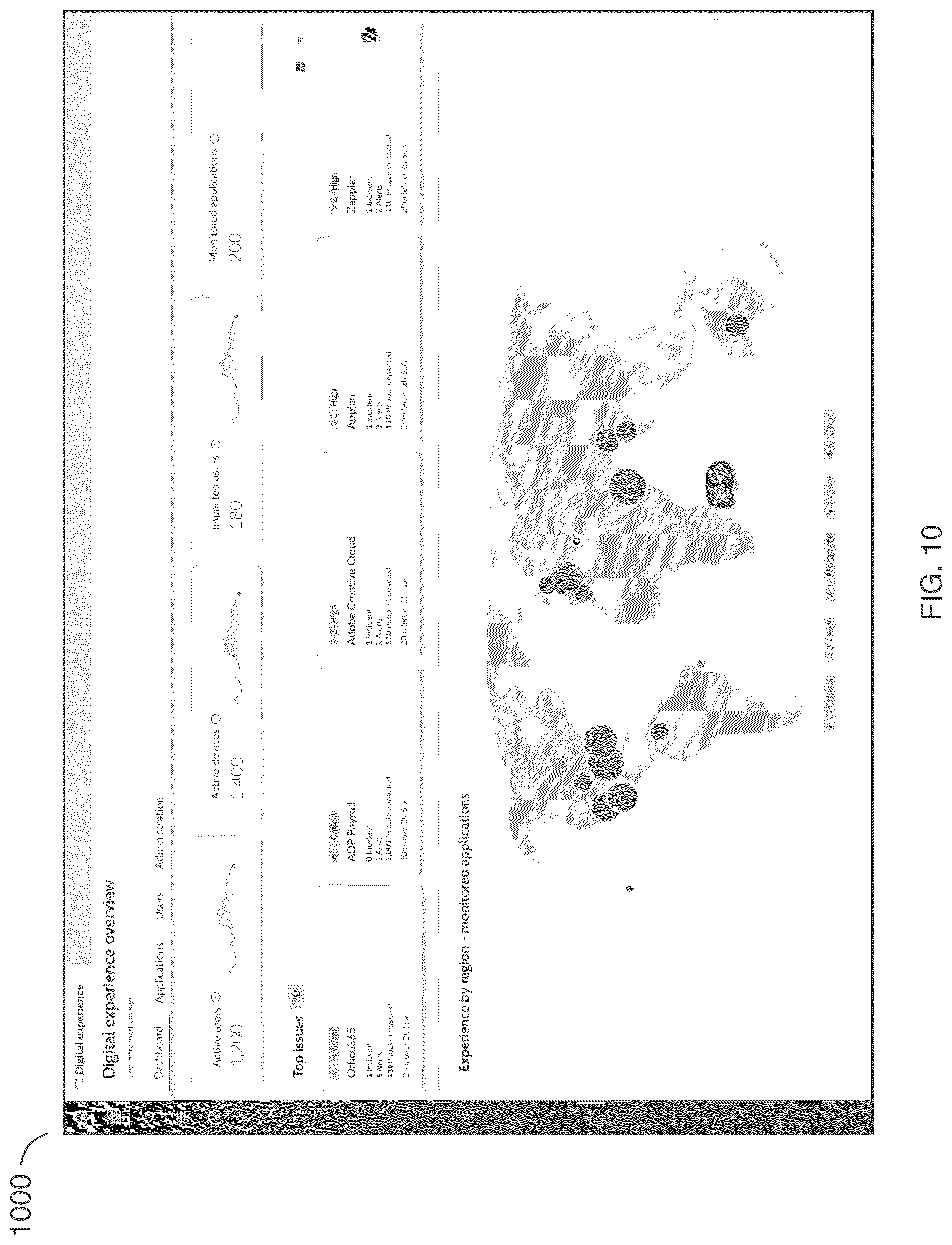 Patent US12309238 Figure 10 – Application health monitoring