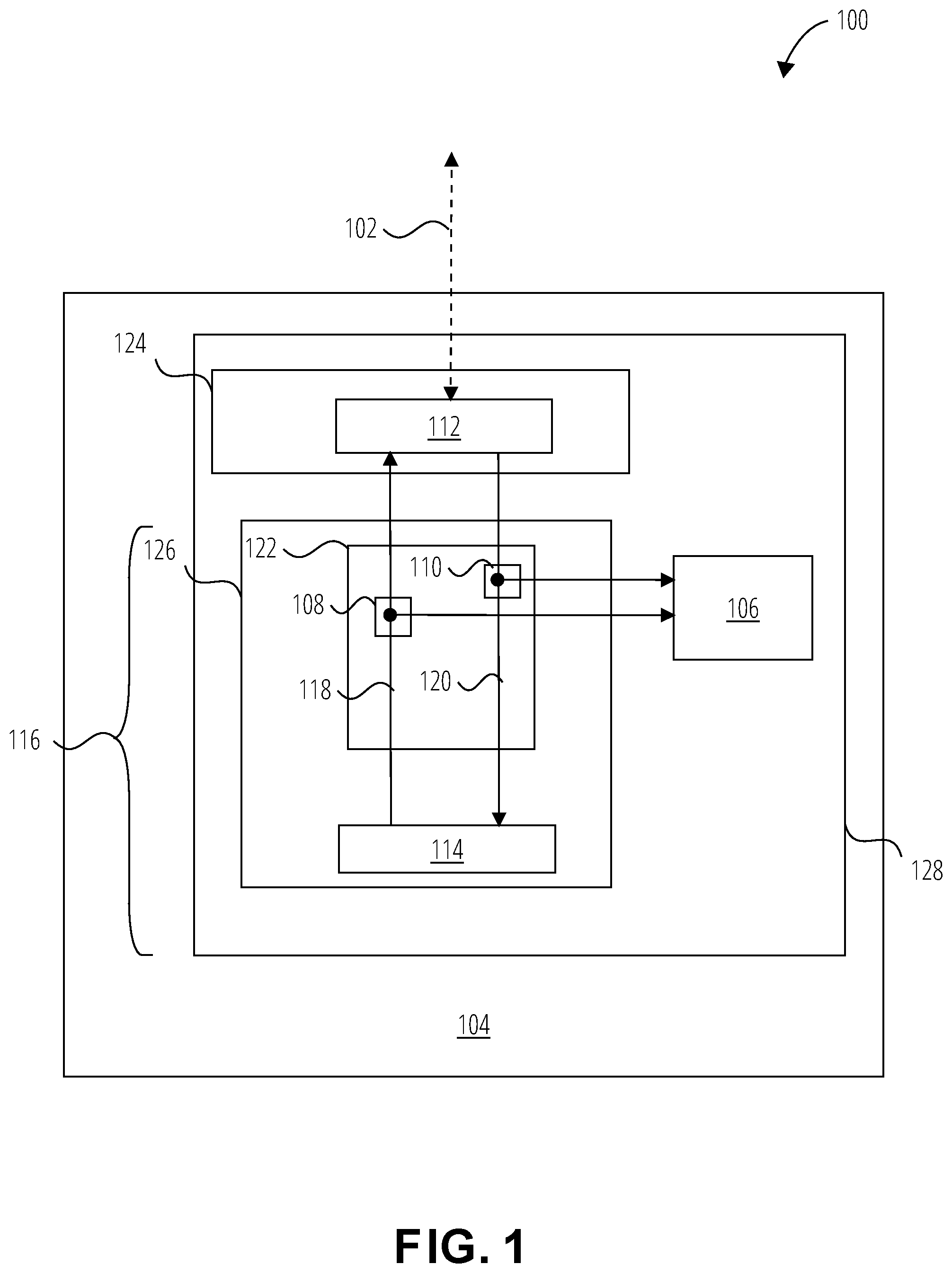 Patent US12309242 Figure 1 – On-chip link analysis