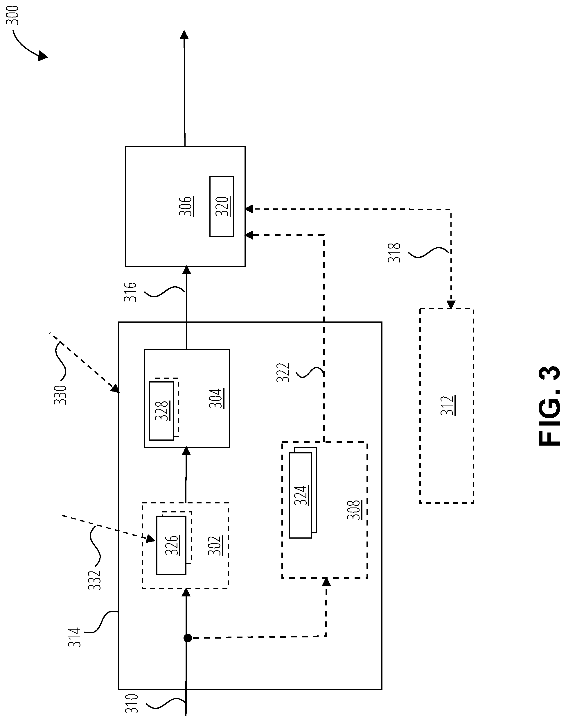 Patent US12309242 Figure 3 – On-chip link analysis
