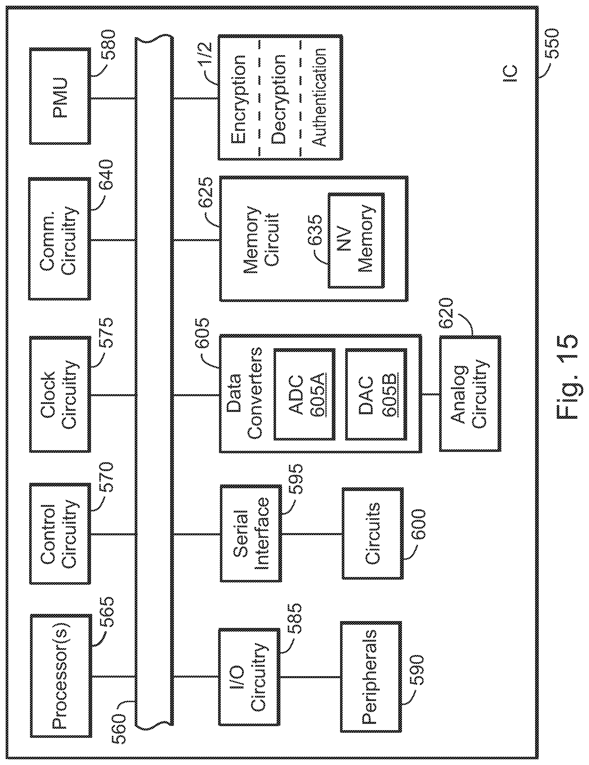 Patent US12309256 Figure 17 – Apparatus for cryptographic operations on information and associated methods