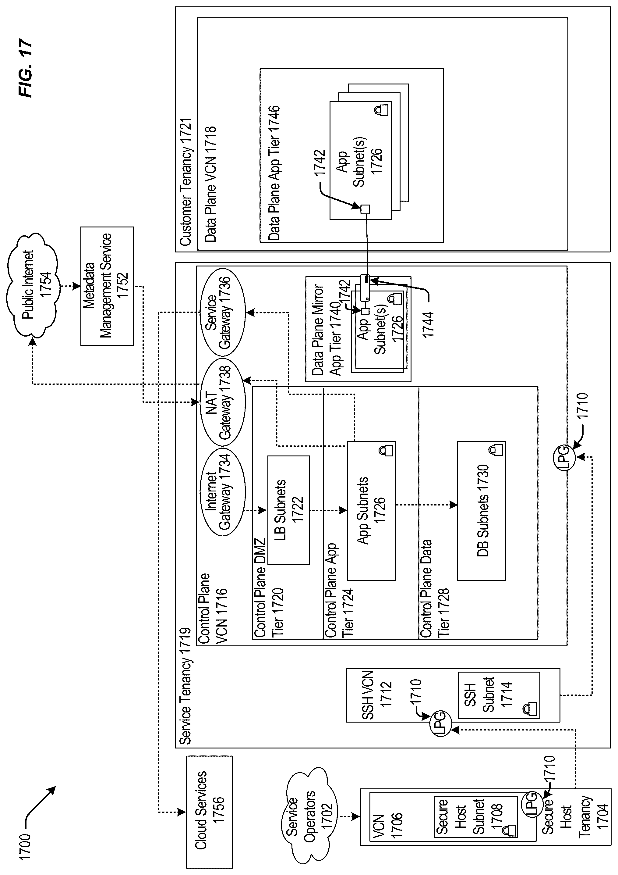 Patent US12309271 Figure 17 – Techniques for maintaining file consistency during file system cross-region replication