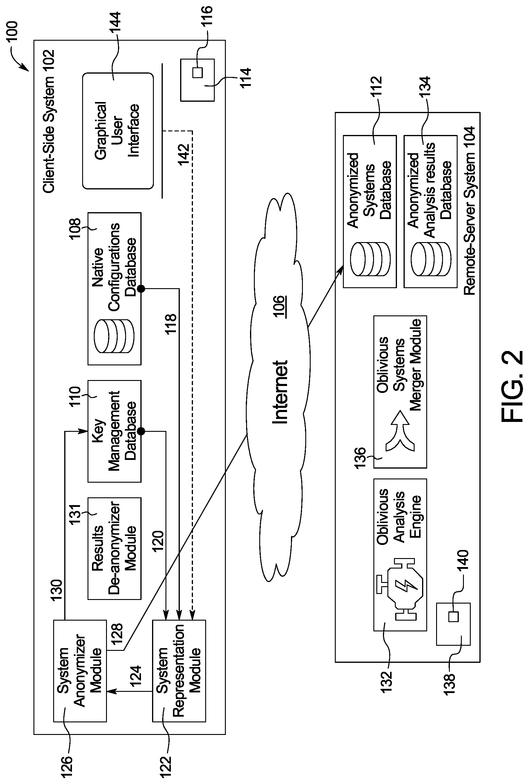 Patent US12309272 Figure 2 – Systems and methods for privacy preserving accurate analysis of network paths