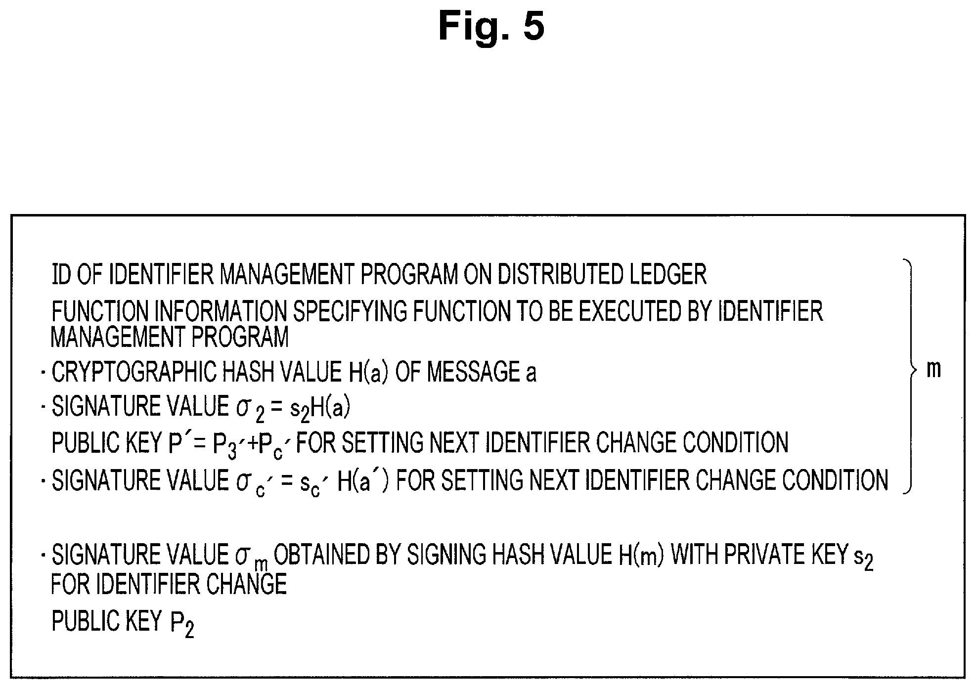Patent US12309285 Figure 5 – Identifier change management apparatus, identifier change management method, and identifier change management program