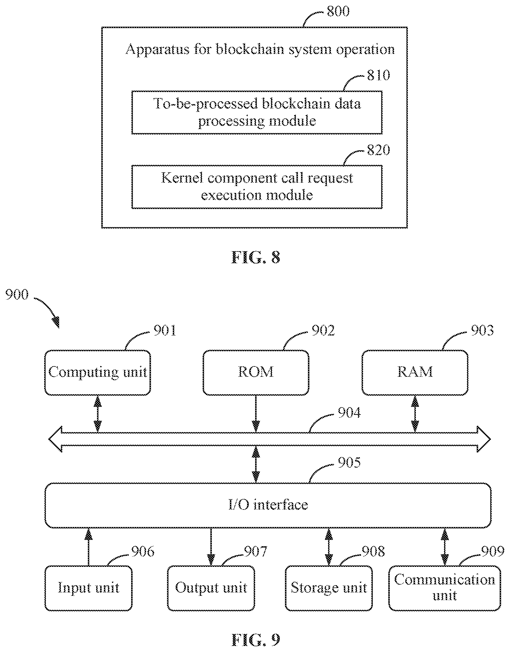 Patent US12309301 Figure 9 – Method and apparatus for operating blockchain system, device and storage medium
