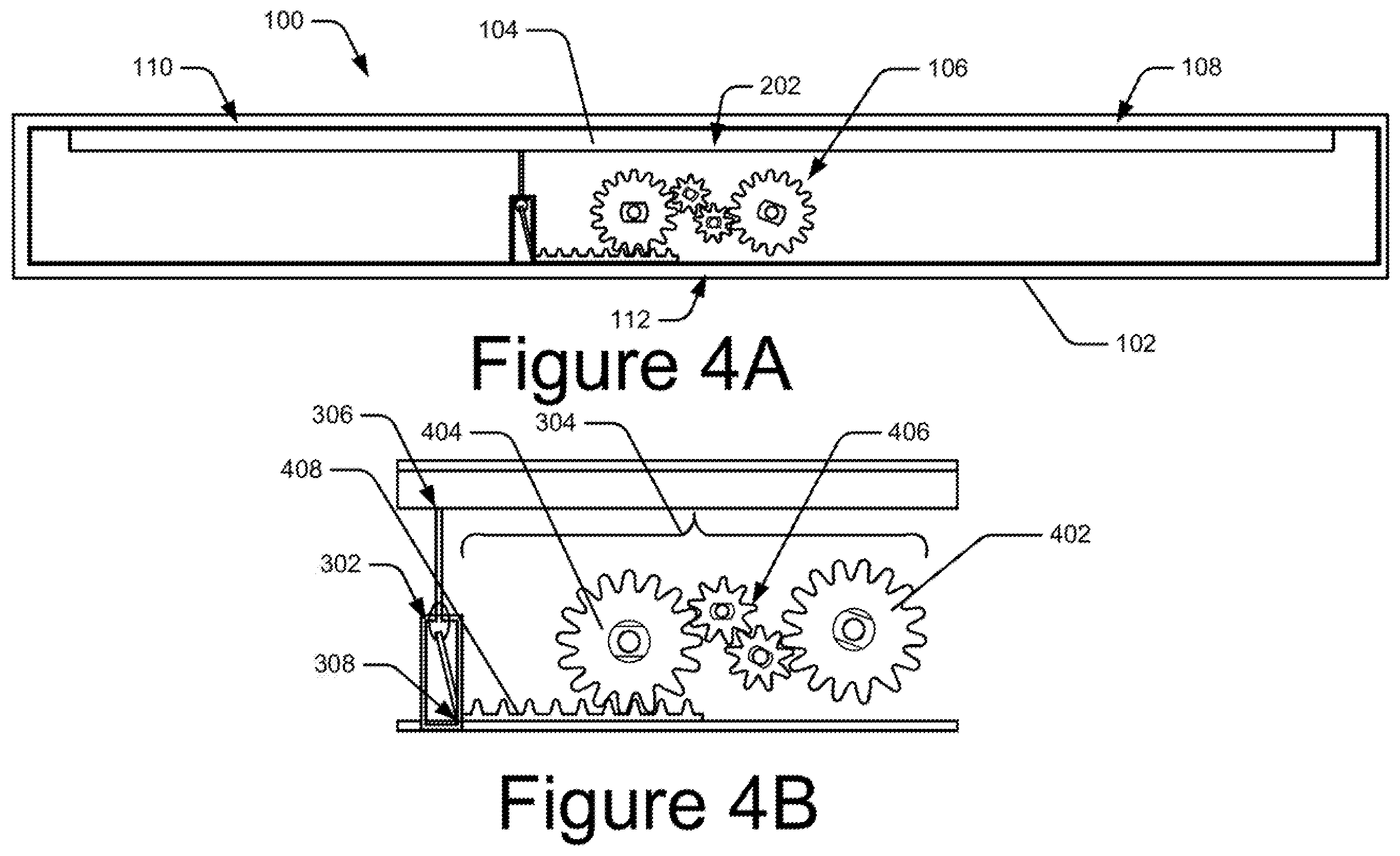 Patent US12309306 Figure 4 – Adjusting mechanisms for flexible display panels
