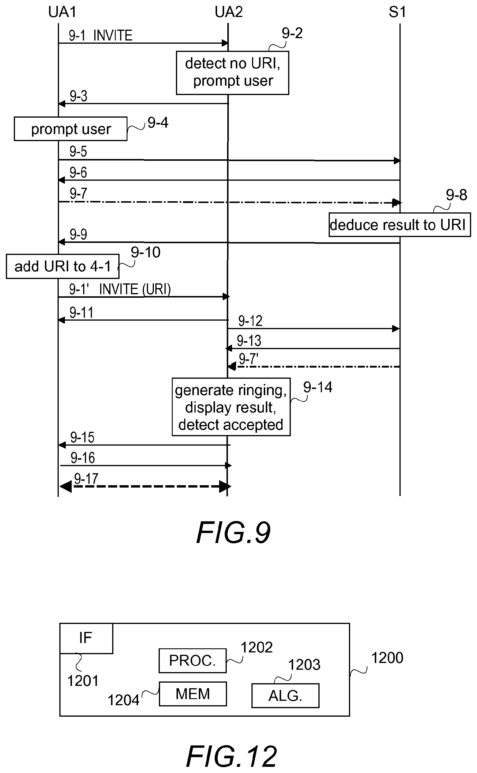 Patent US12309307 Figure 7 – Additional information on a caller