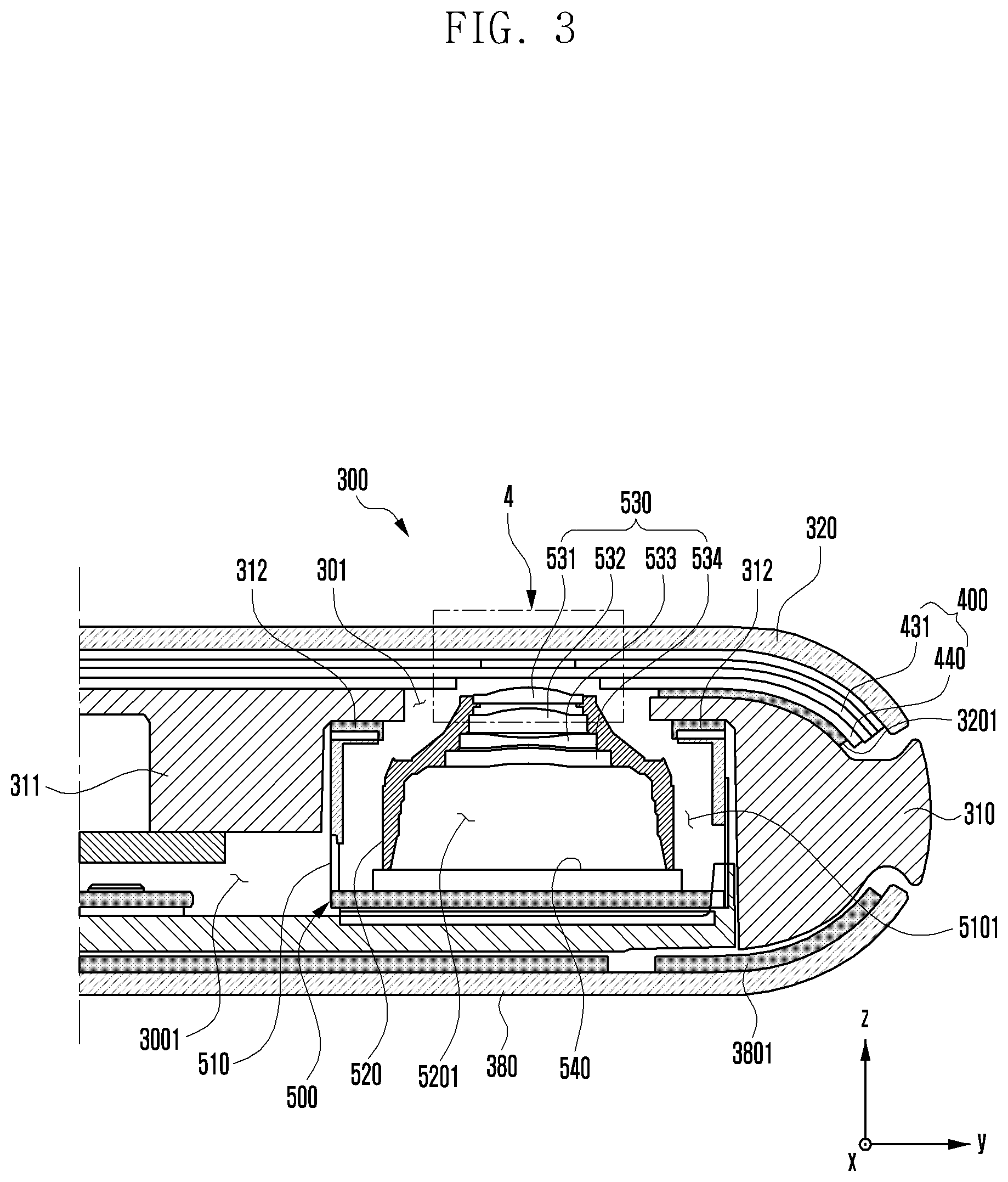Patent US12309312 Figure 4 – Electronic device and method for controlling security of camera