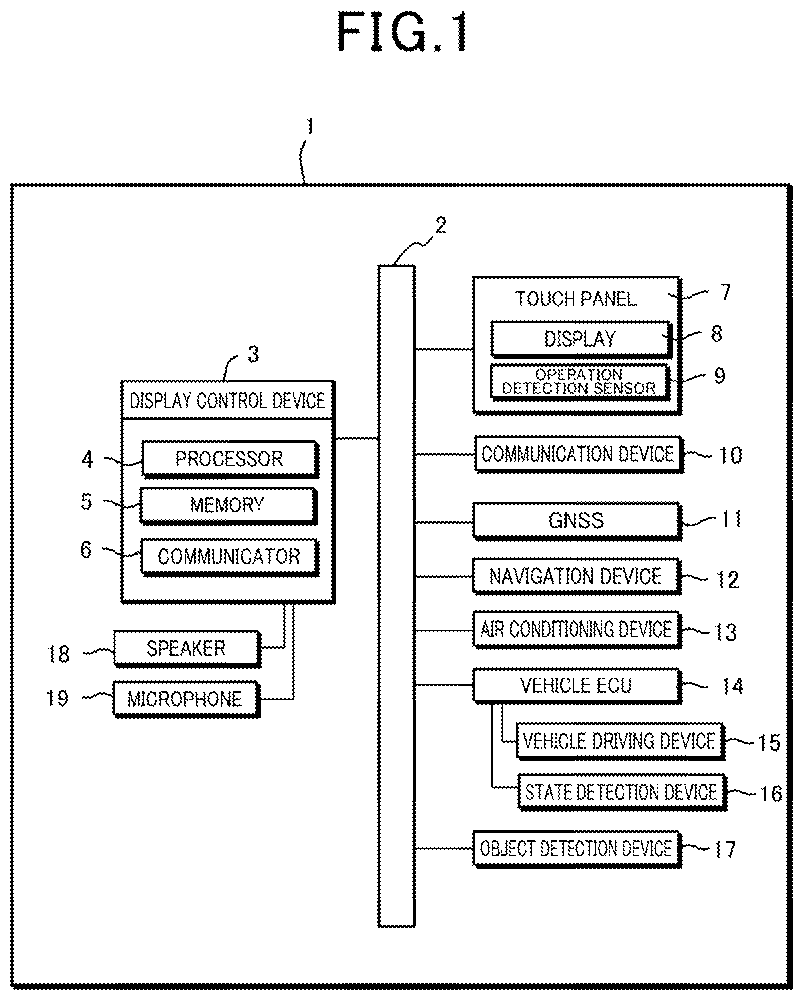 Patent US12309314 Figure 1 – Display control device, display control method, and recording medium having display control program recorded thereon