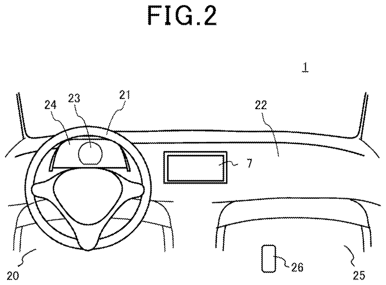 Patent US12309314 Figure 2 – Display control device, display control method, and recording medium having display control program recorded thereon