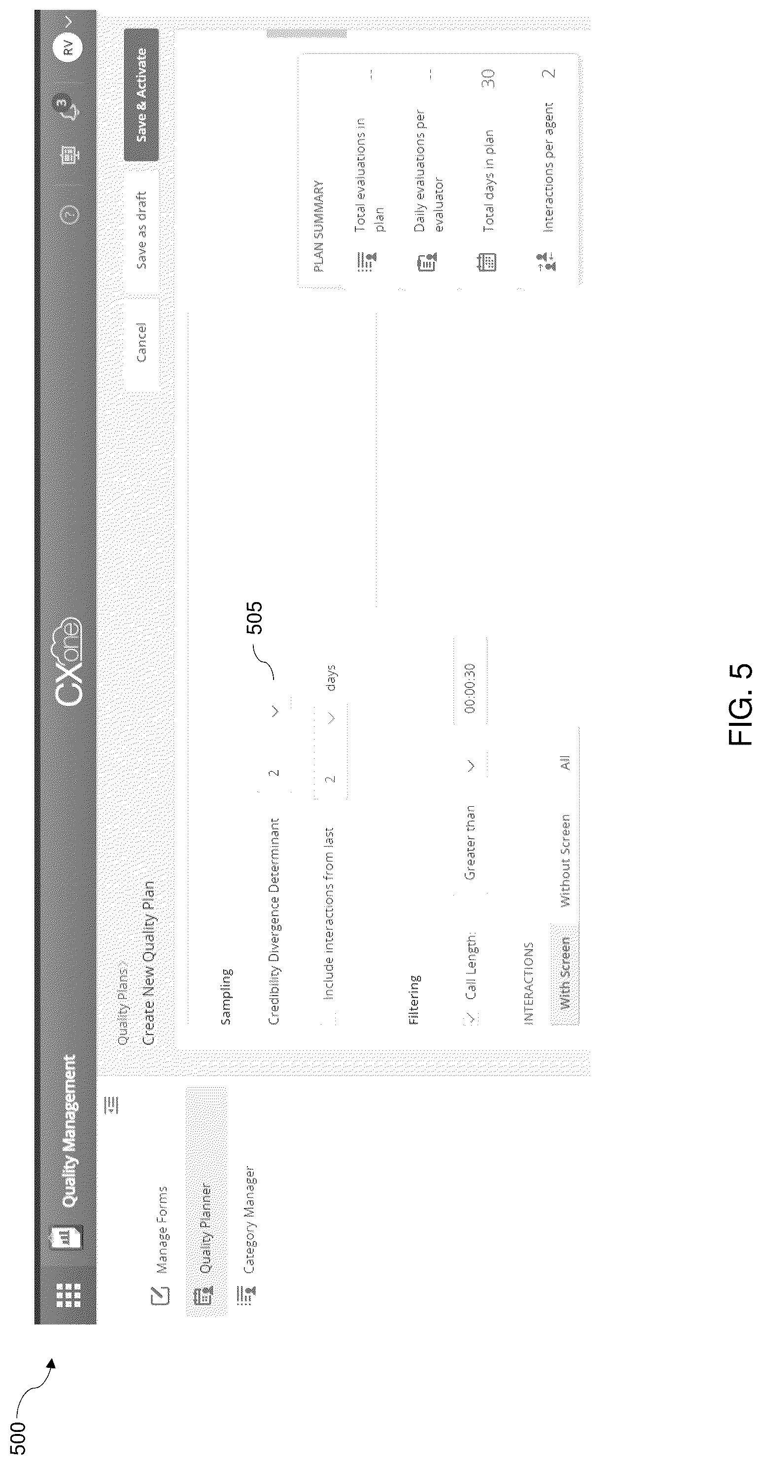 Patent US12309320 Figure 5 – System and methods of identifying and utilizing agent credibility divergence in contact center quality processes