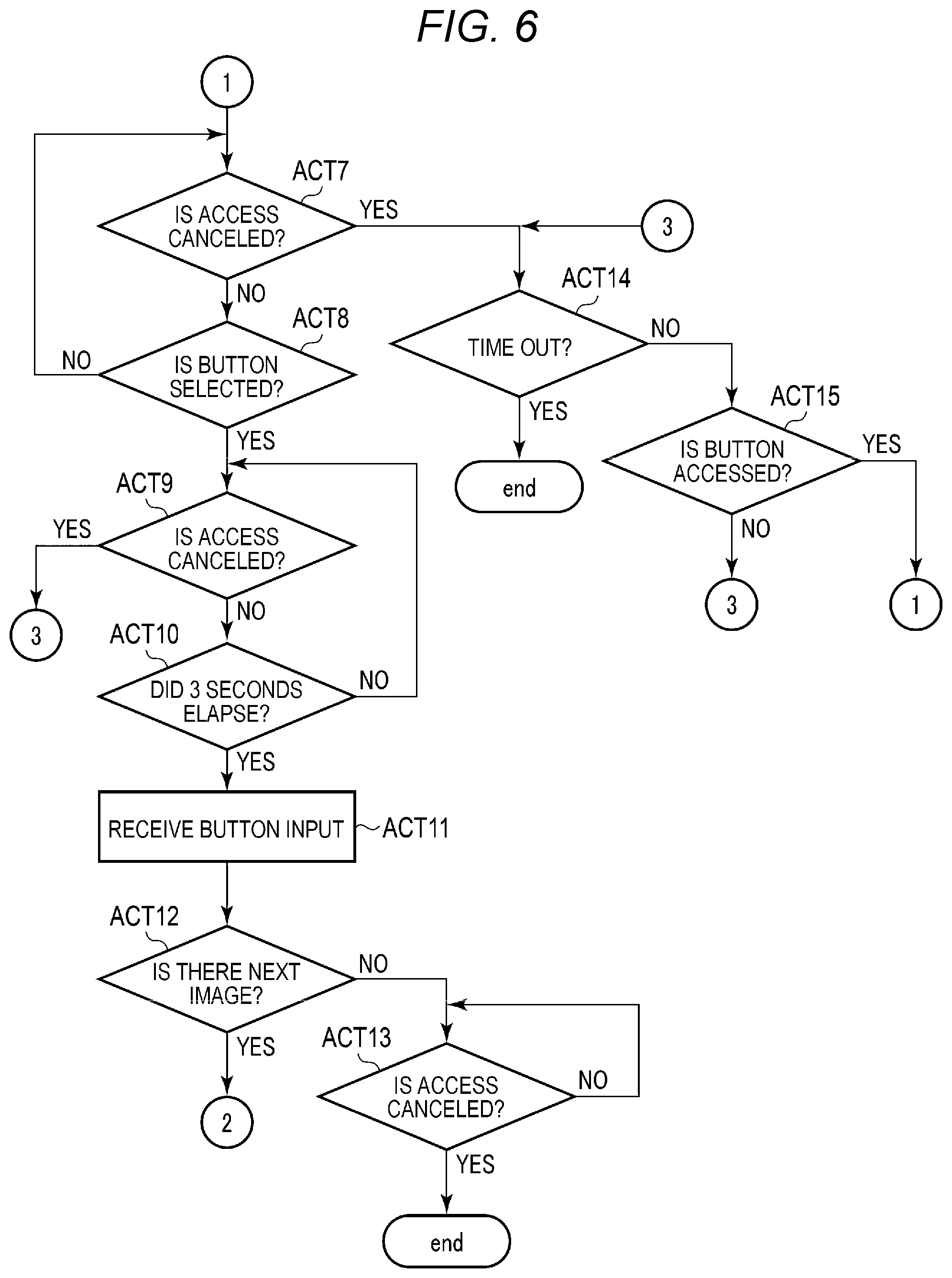 Patent US12309329 Figure 5 – Image forming apparatus to display first image having first button and second image having second button in display area, and decetion device detects movement of operator accesses display area