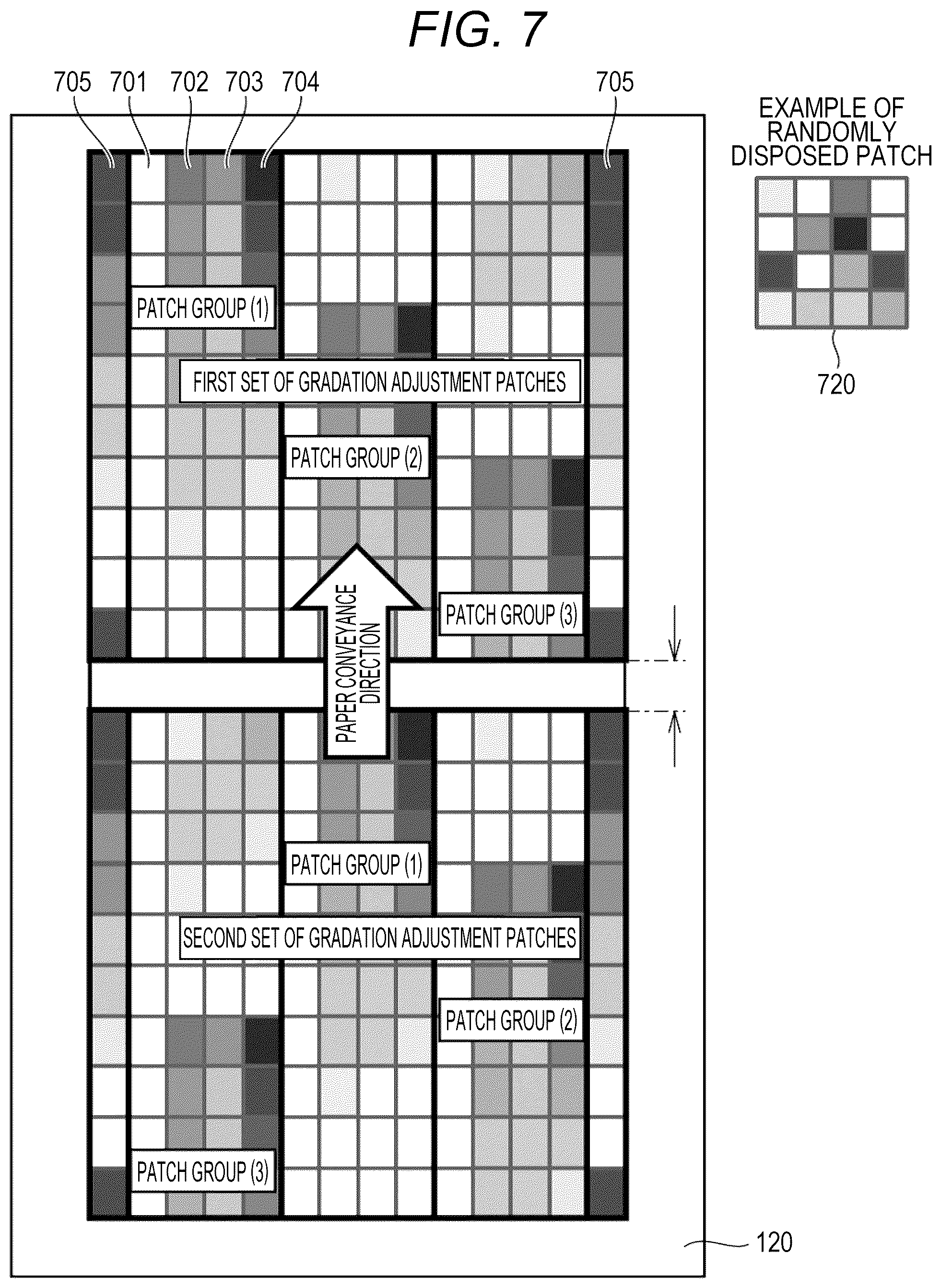 Patent US12309332 Figure 7 – Image inspection system for print setting correction