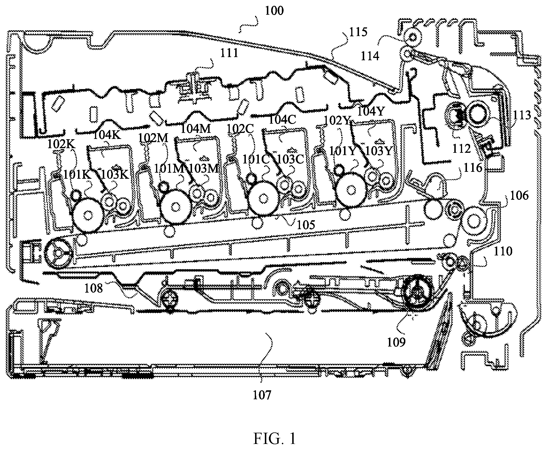 Patent US12309336 Figure 1 – Fixation heating circuit and image forming device