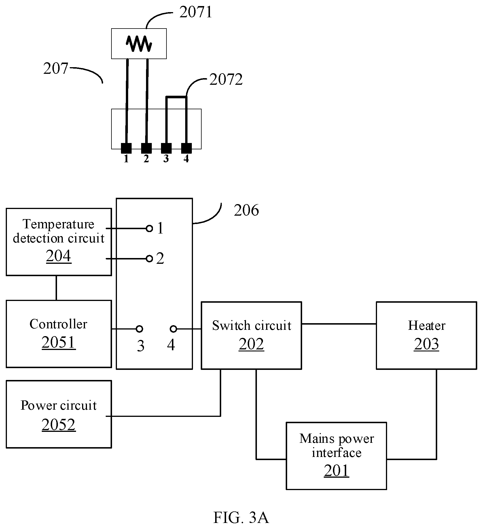 Patent US12309336 Figure 3 – Fixation heating circuit and image forming device