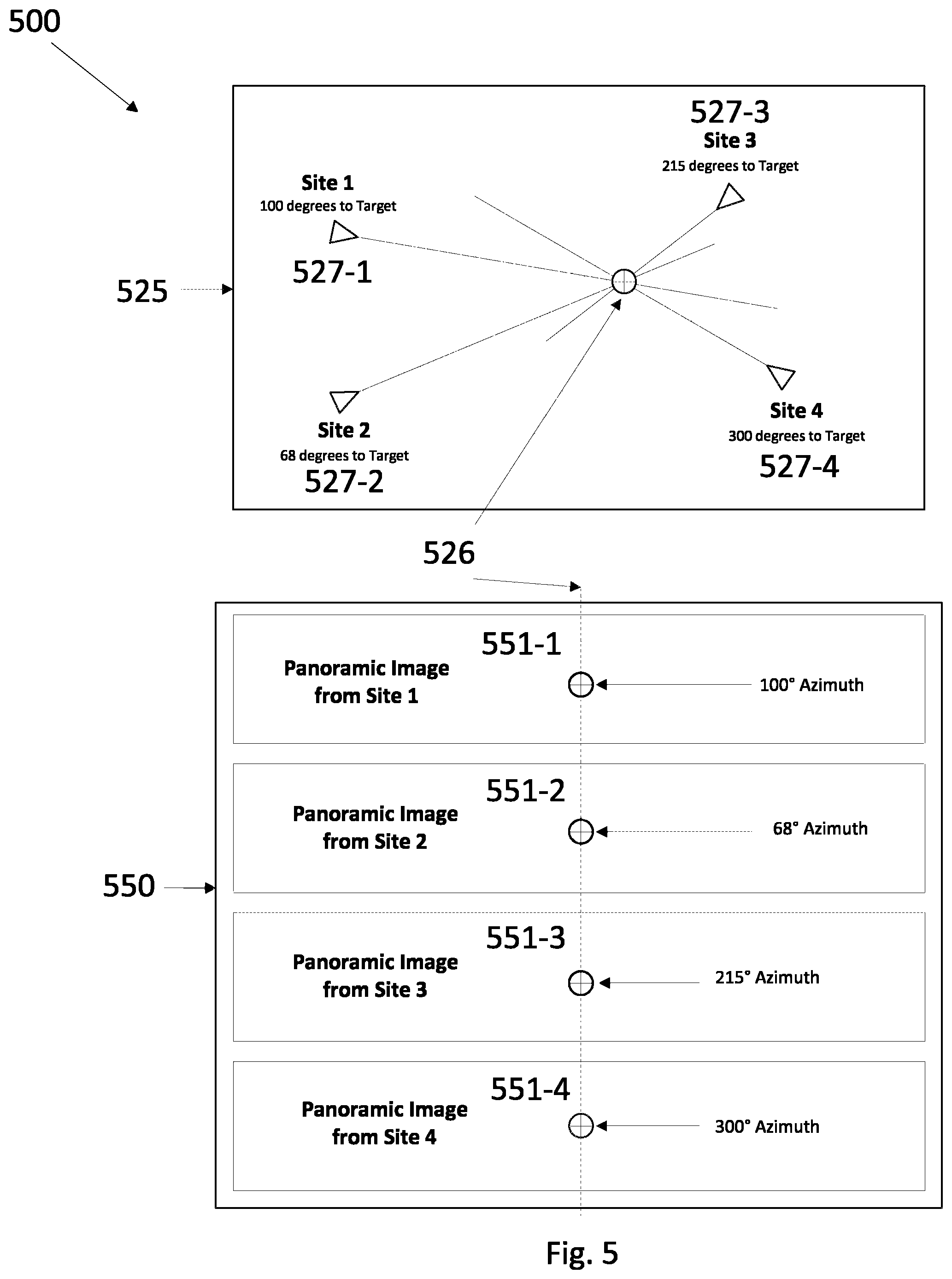 Patent US12309340 Figure 5 – PT/PT-Z camera command, control and visualization system and method