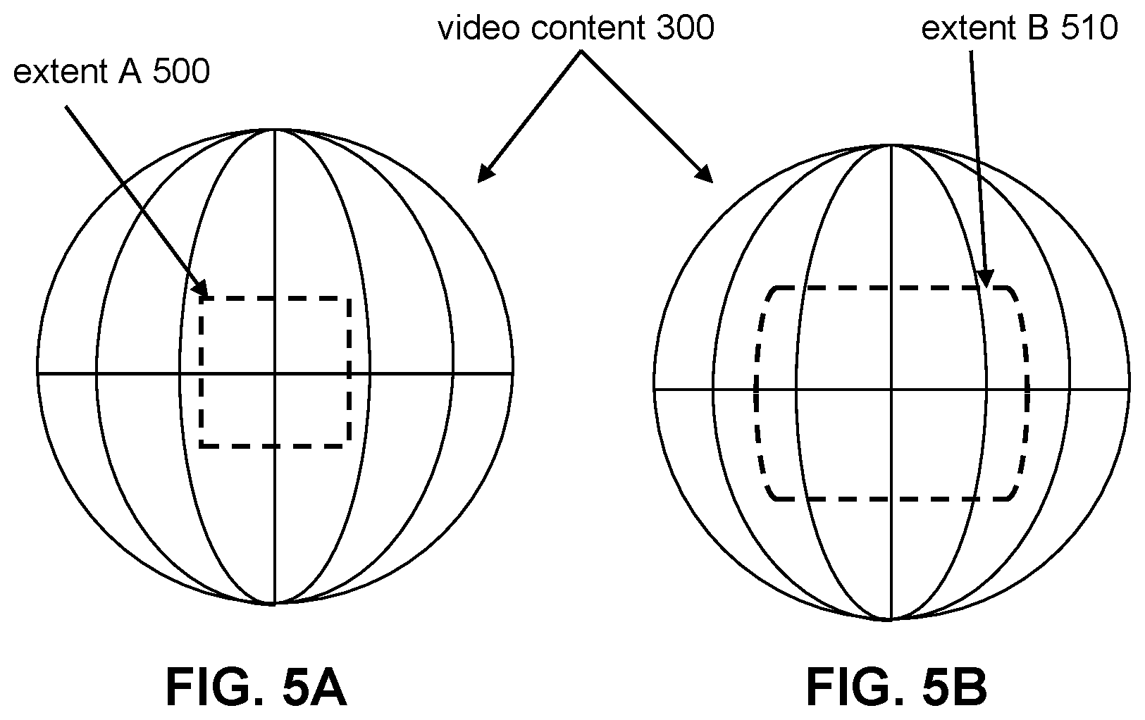 Patent US12309343 Figure 5 – Systems and methods for identifying viewing directions for video content