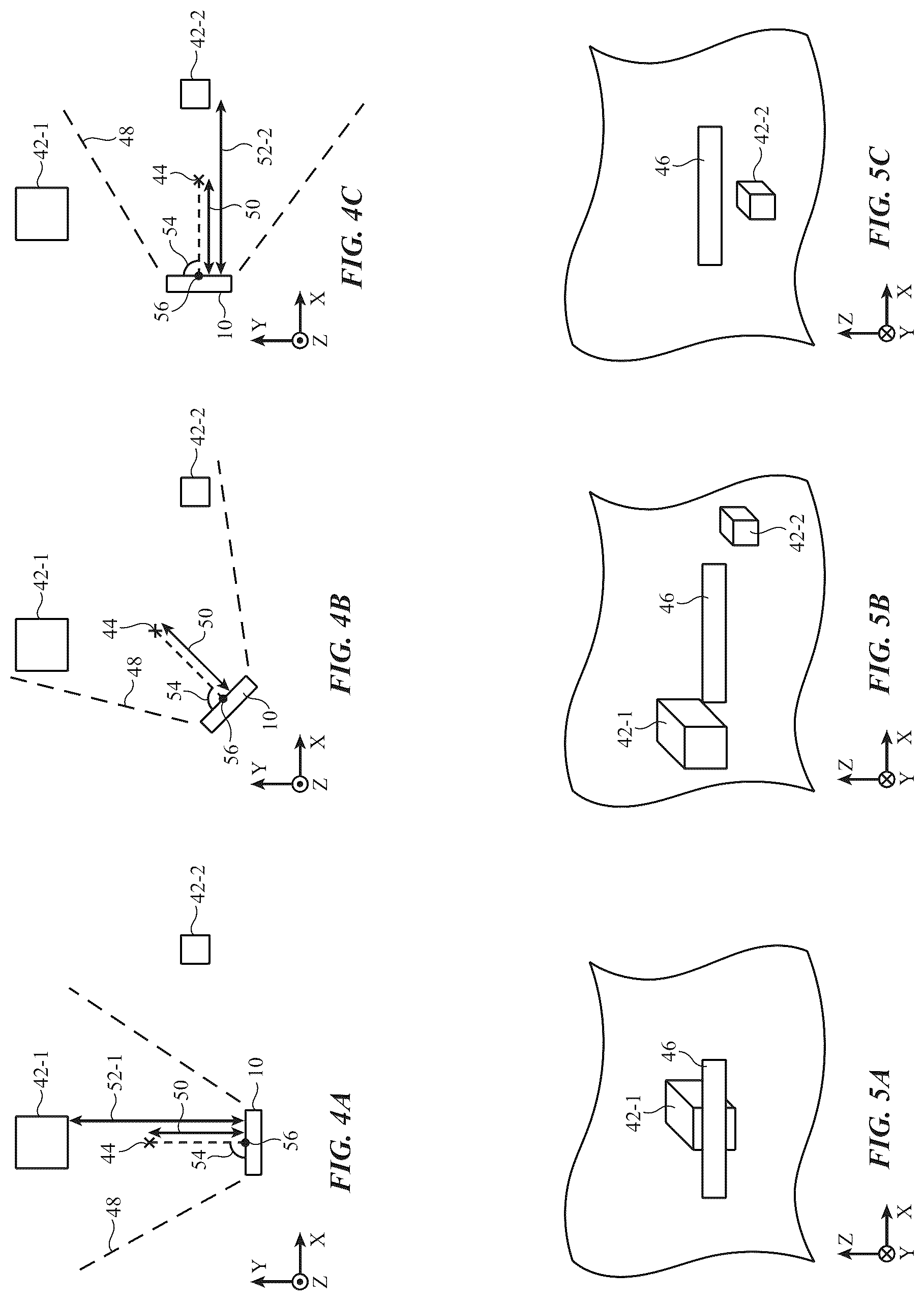 Patent US12309344 Figure 3 – Electronic device that displays virtual objects at different apparent depths