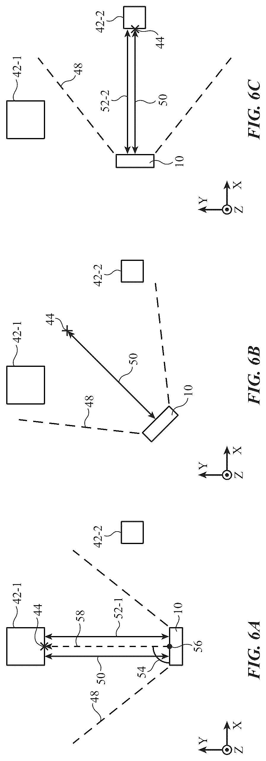 Patent US12309344 Figure 4 – Electronic device that displays virtual objects at different apparent depths