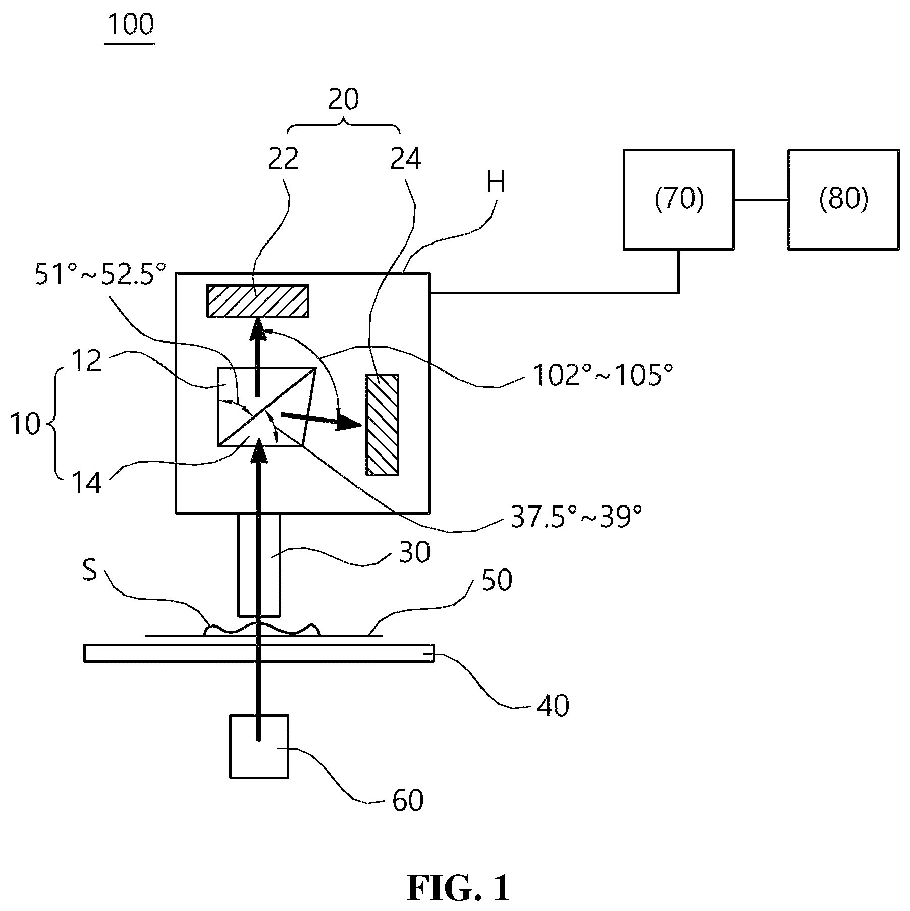 Patent US12309347 Figure 1 – Image acquisition apparatus