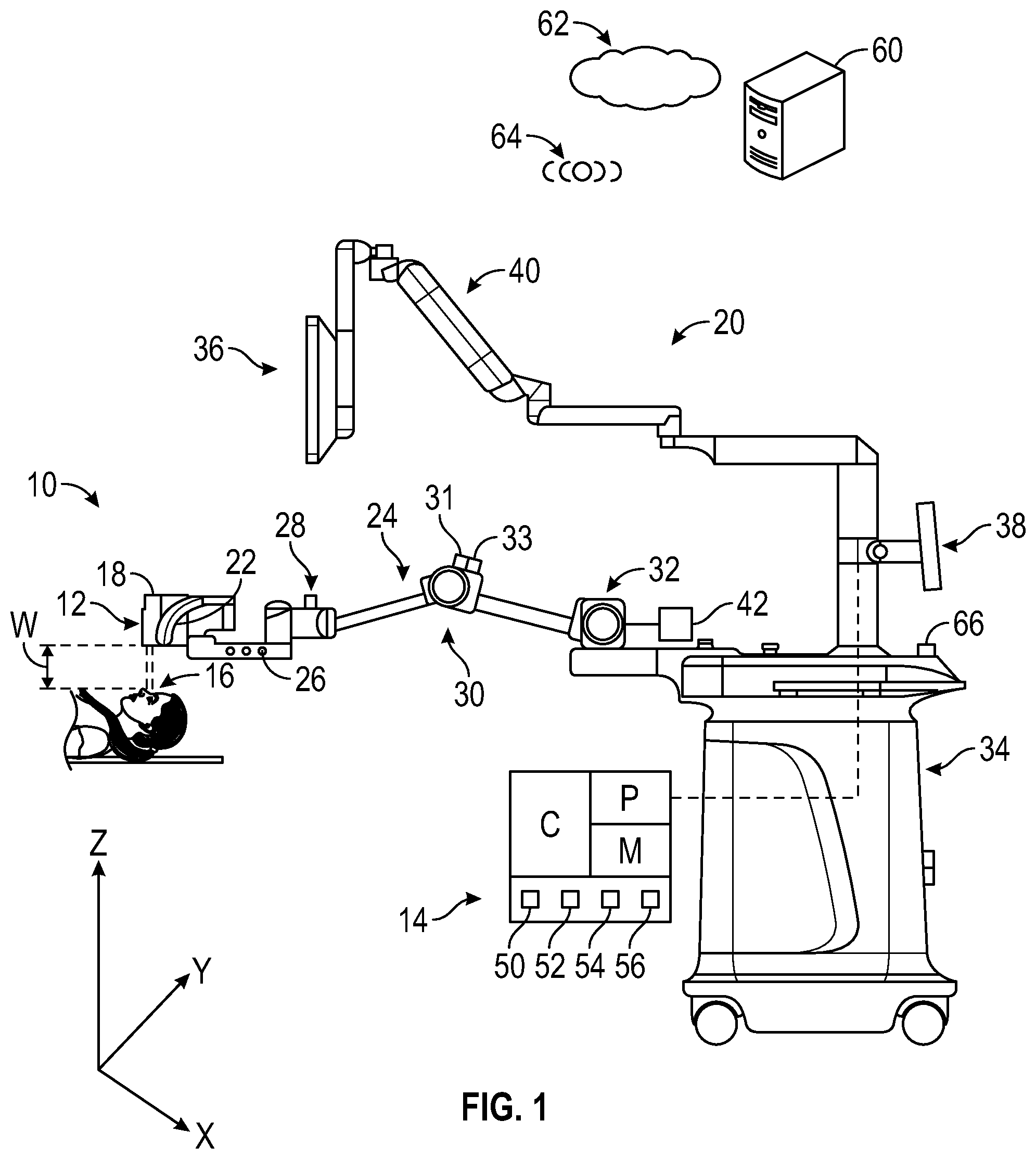 Patent US12309349 Figure 1 – Stereoscopic imaging platform with disparity and sharpness control automatic focusing mode