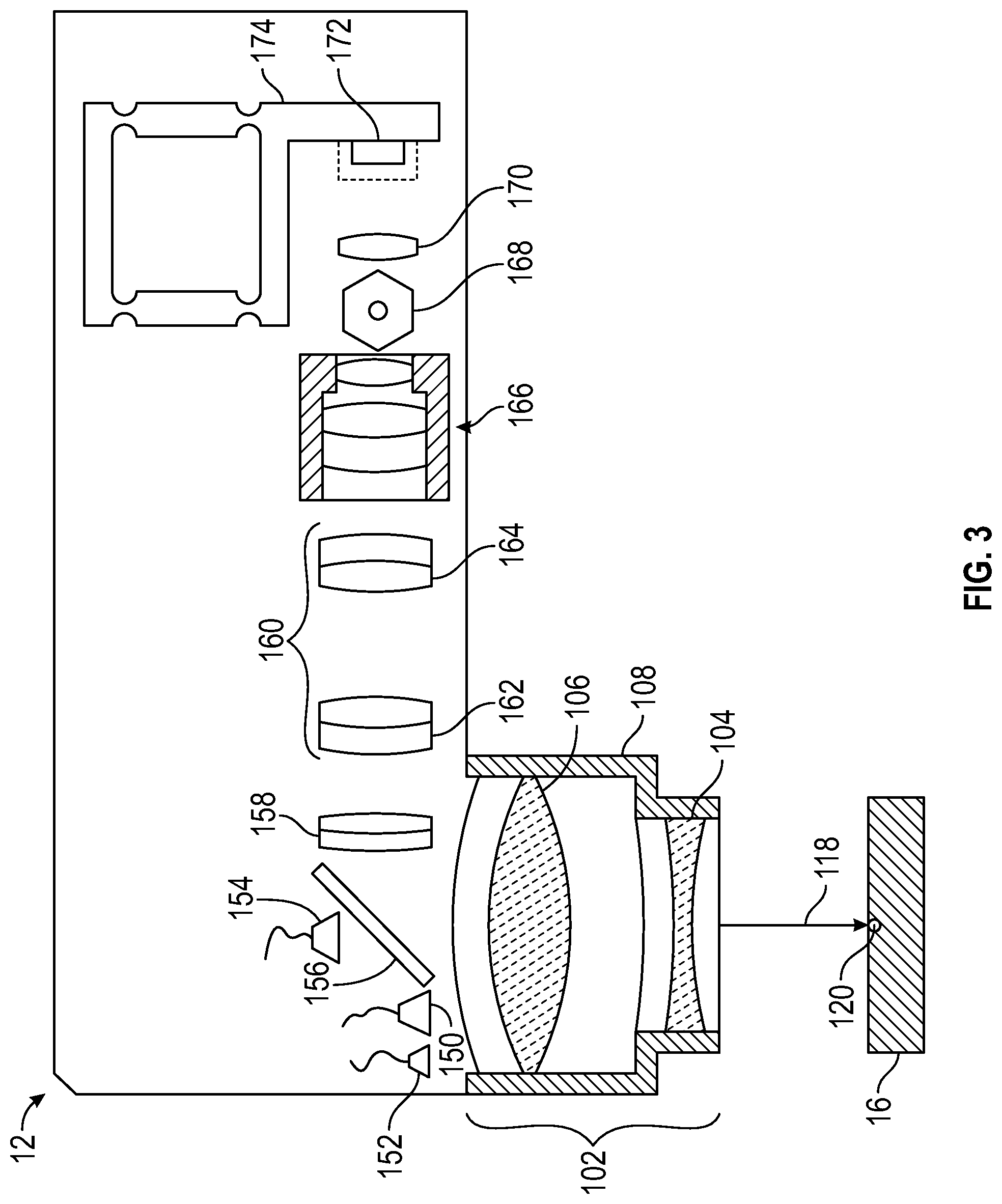 Patent US12309349 Figure 3 – Stereoscopic imaging platform with disparity and sharpness control automatic focusing mode