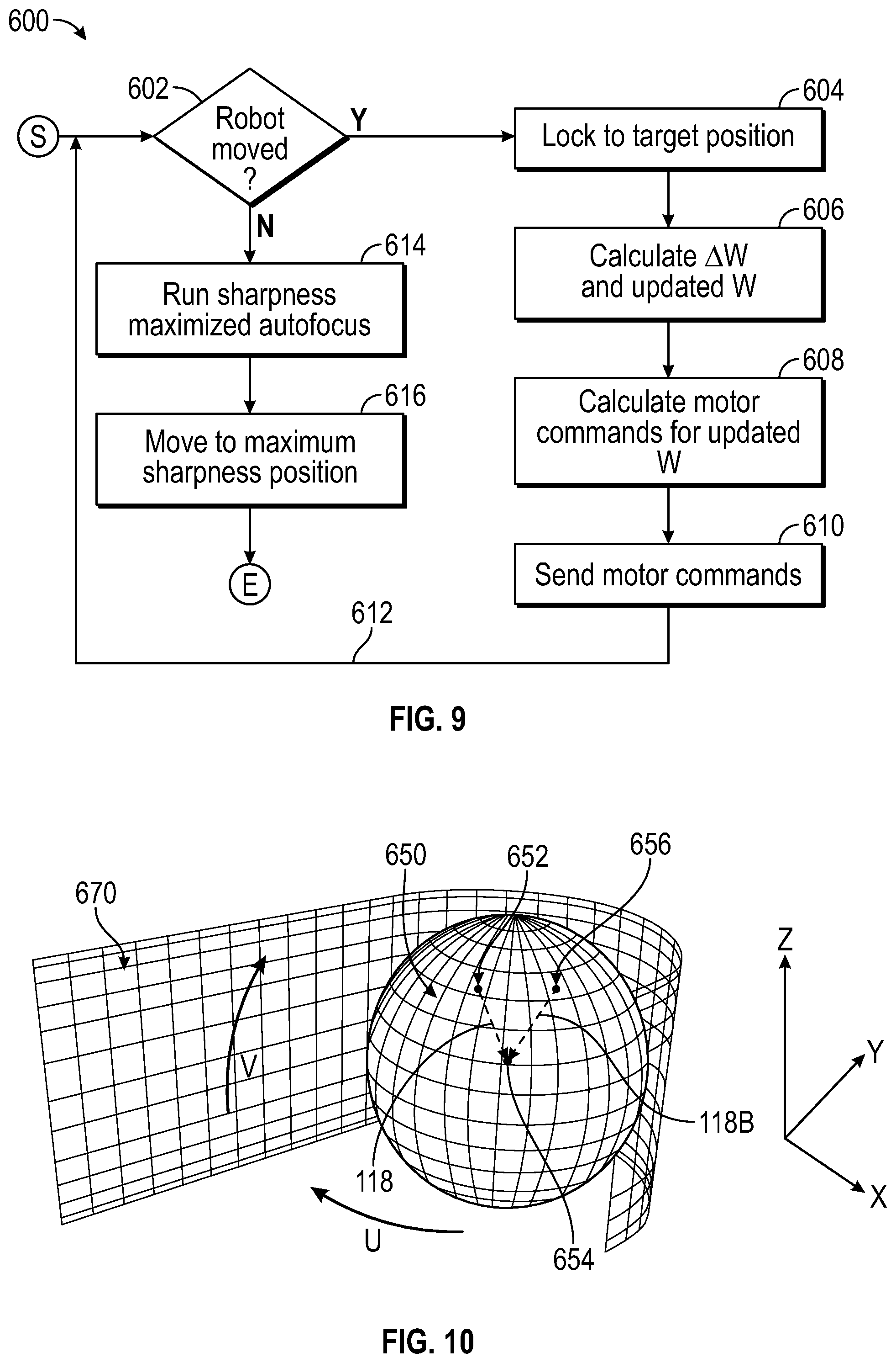 Patent US12309349 Figure 7 – Stereoscopic imaging platform with disparity and sharpness control automatic focusing mode
