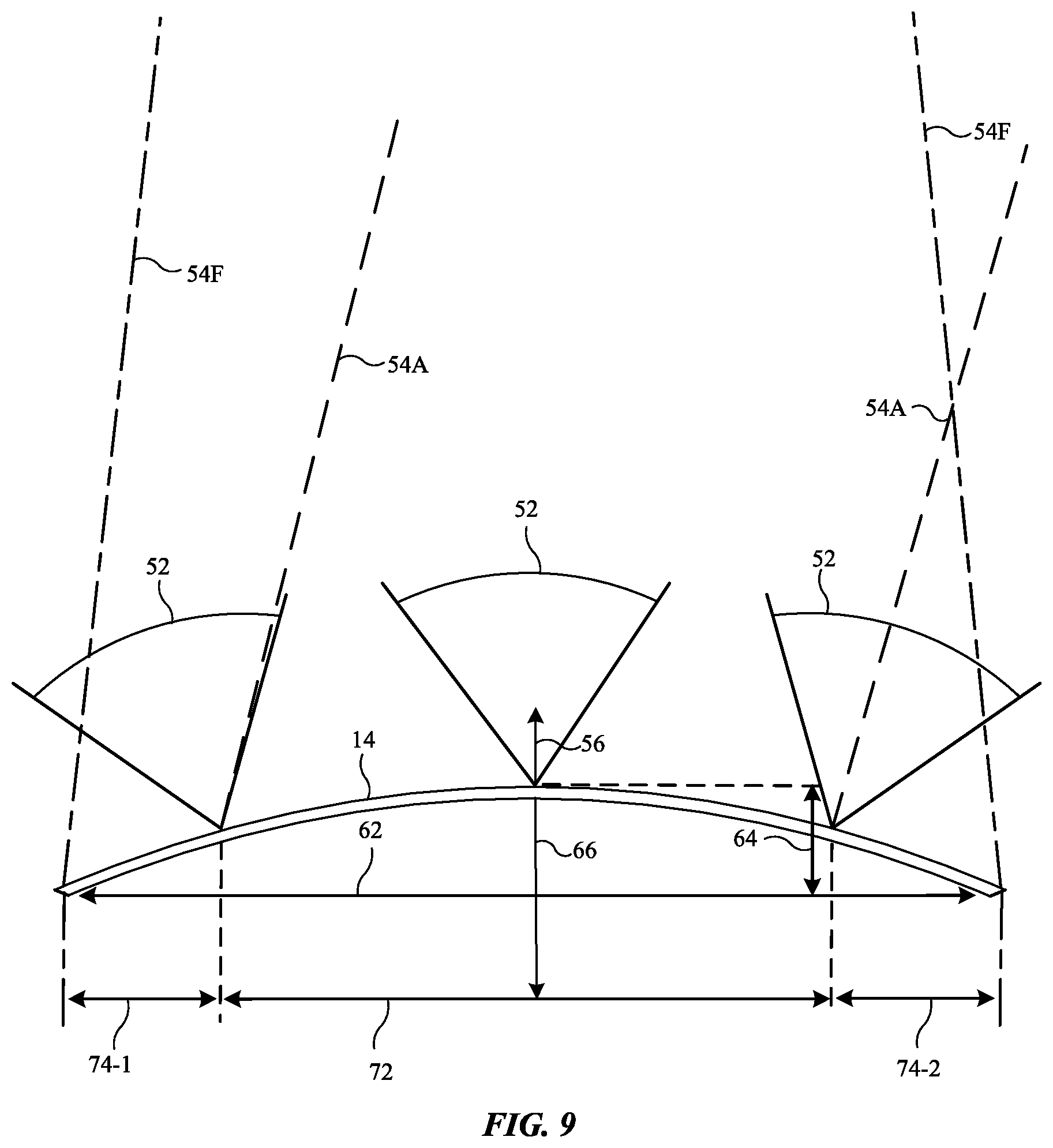 Patent US12309351 Figure 9 – Pixel arrangements for electronic device displays