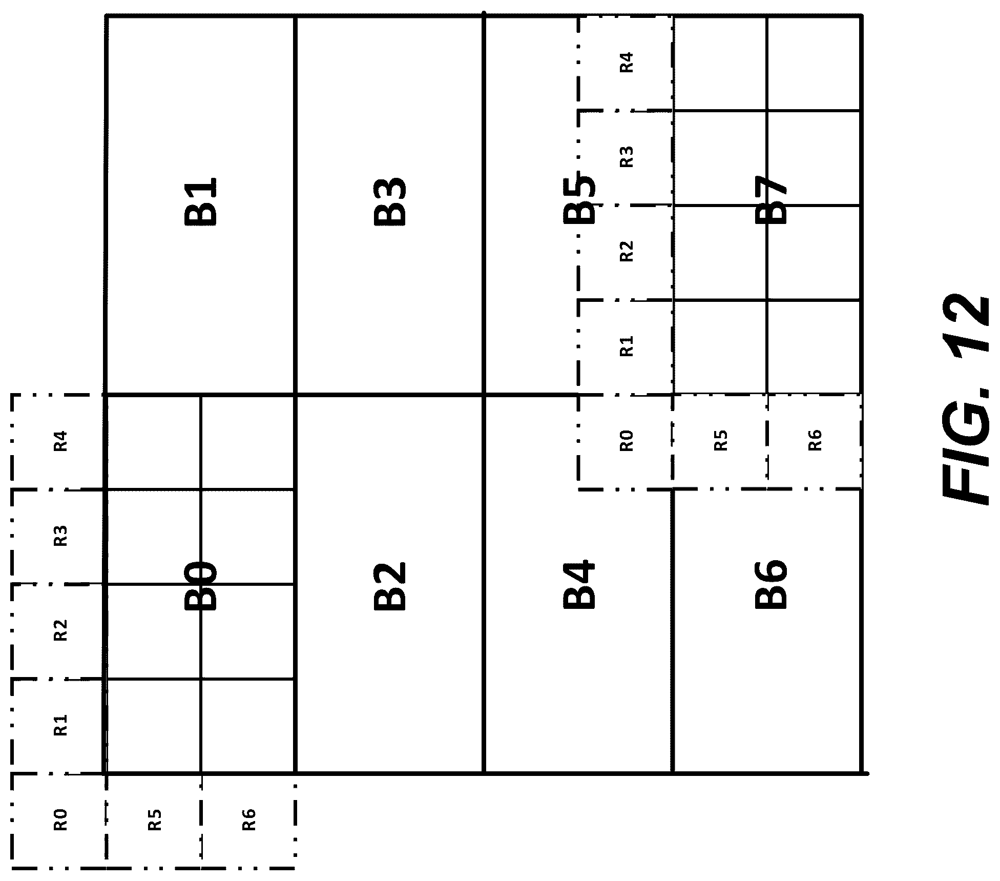 Patent US12309359 Figure 14 – Block-level adaptive mixed-resolution prediction