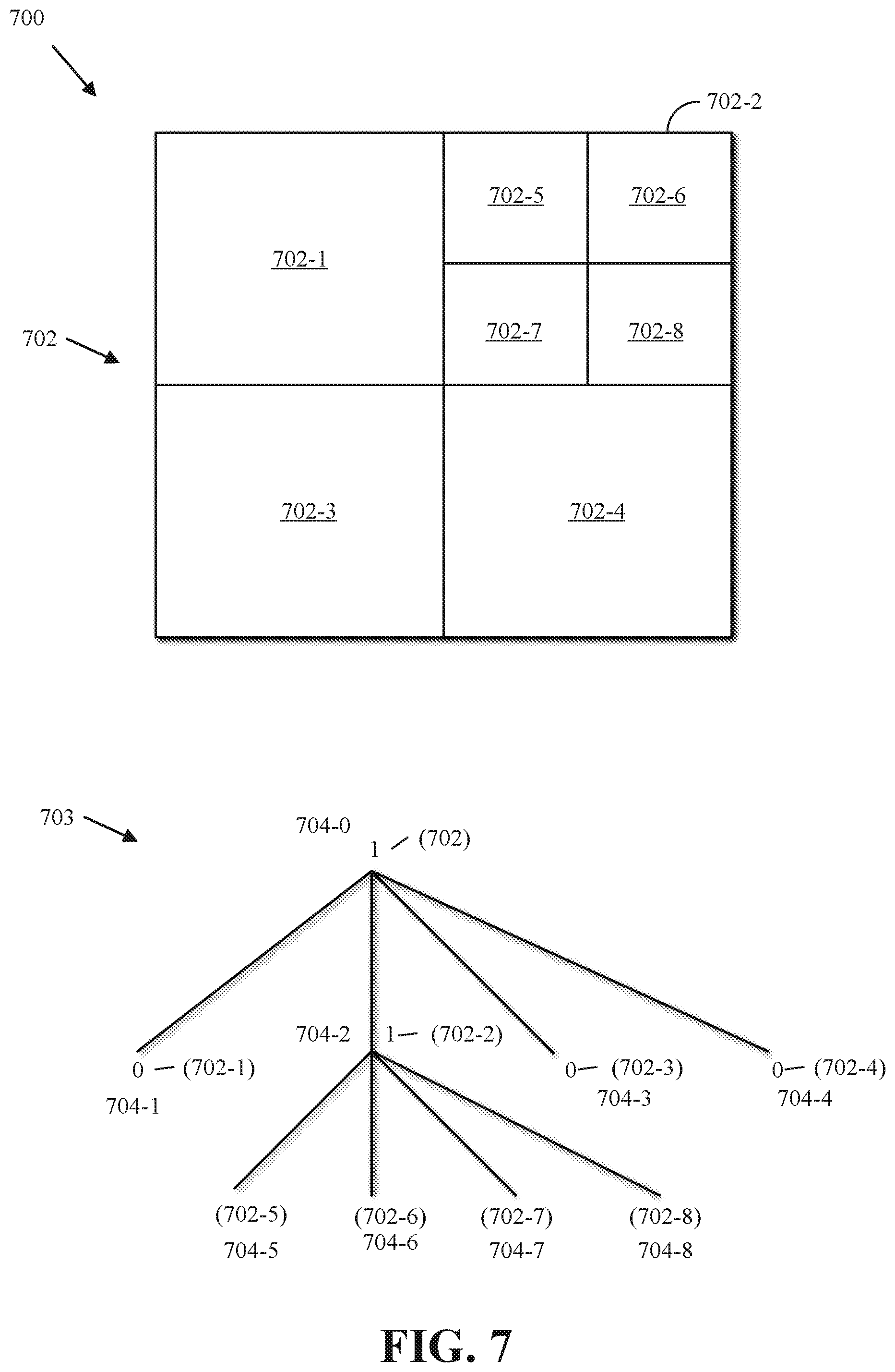 Patent US12309367 Figure 7 – Bicriteria block splitting heuristic for lossy compression