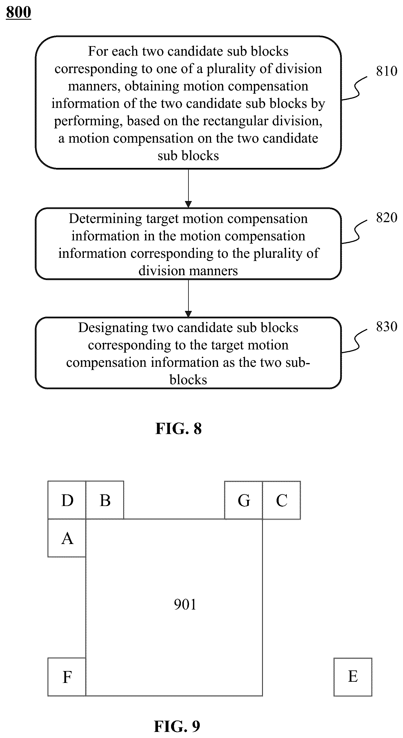 Patent US12309391 Figure 9 – Systems and method for inter prediction based on a merge mode