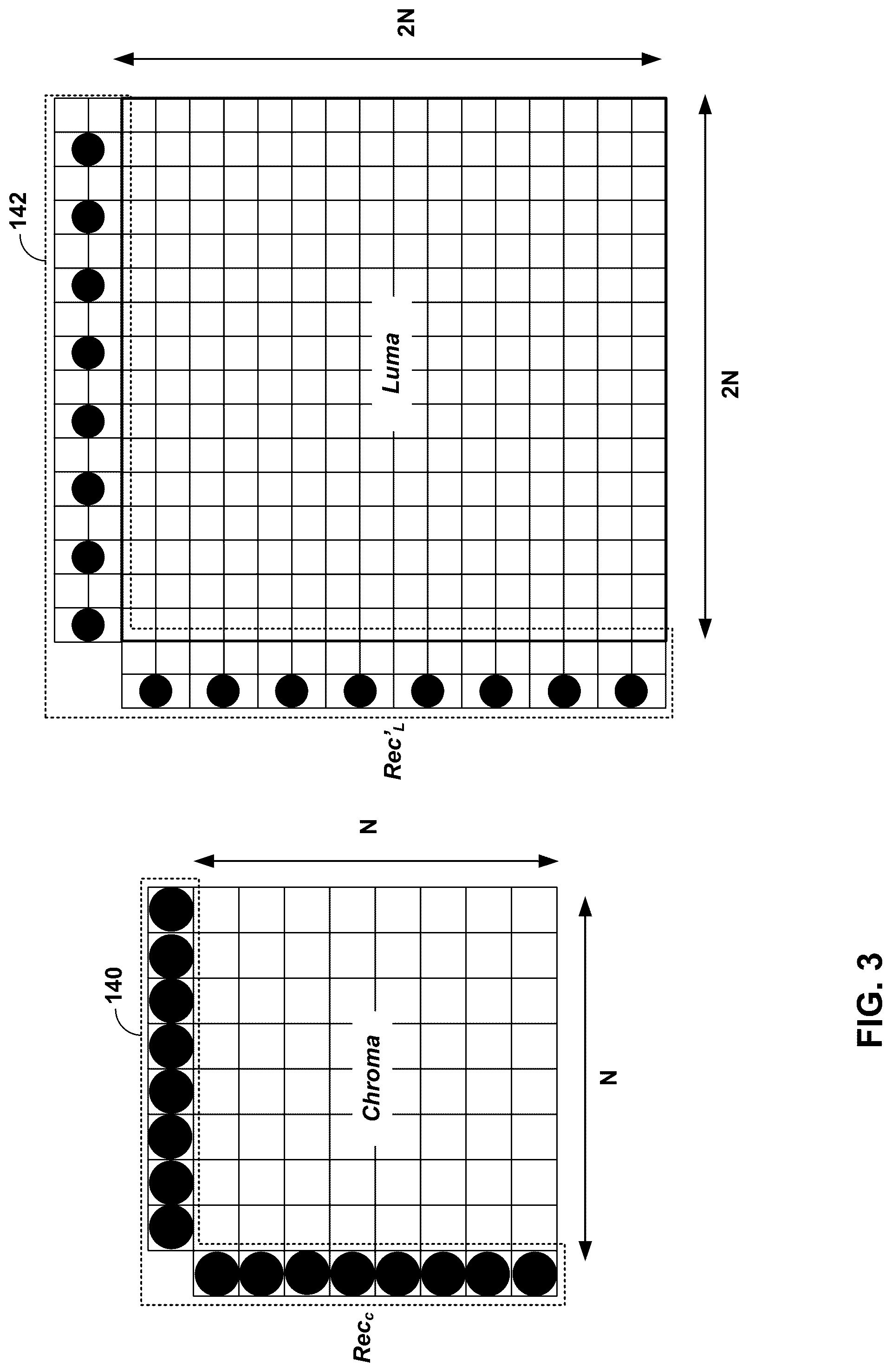 Patent US12309400 Figure 3 – Fixed bit depth processing for cross-component linear model (CCLM) mode in video coding