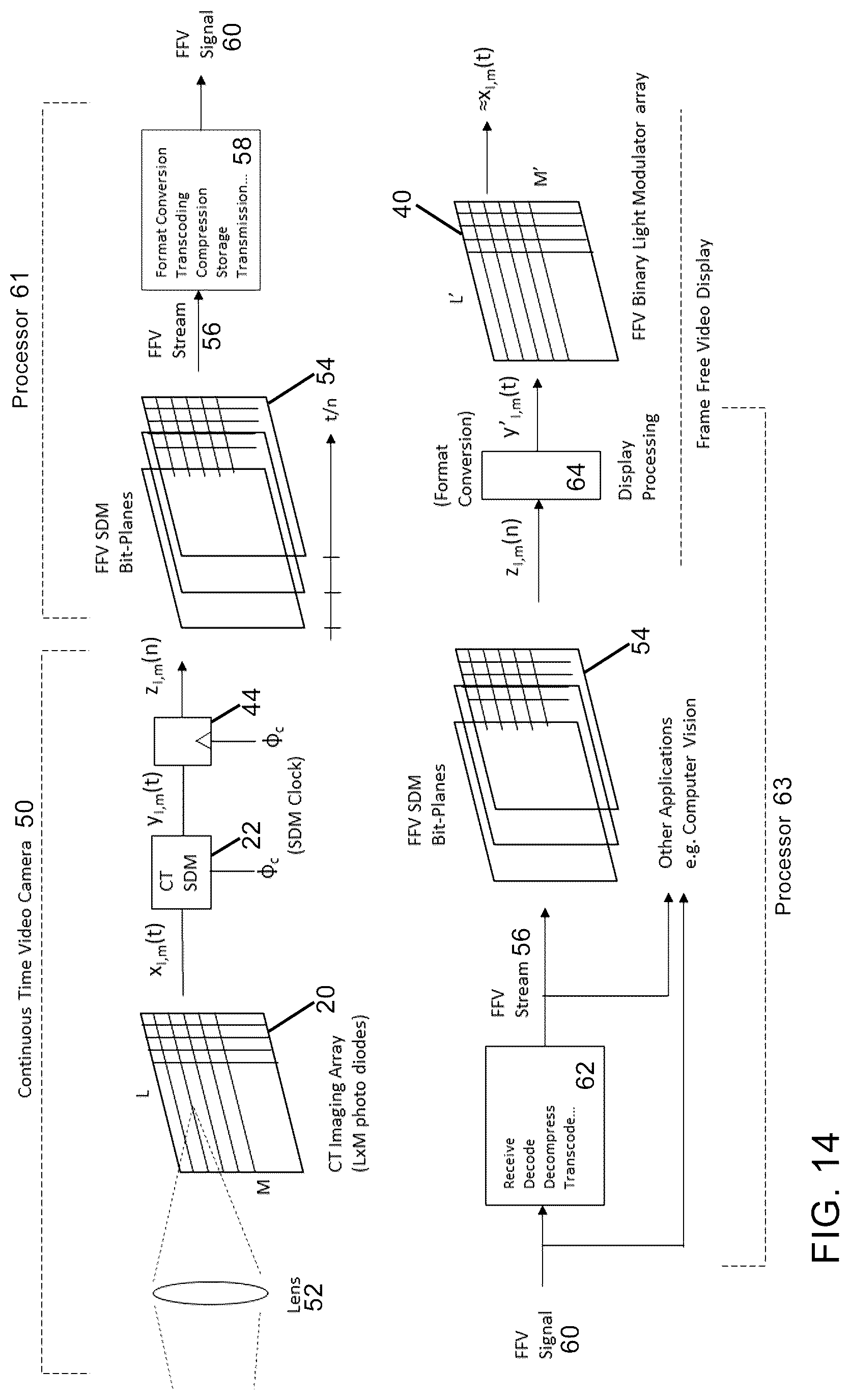 Patent US12309403 Figure 13 – Methods and systems for transcoding between frame-based video and frame free video