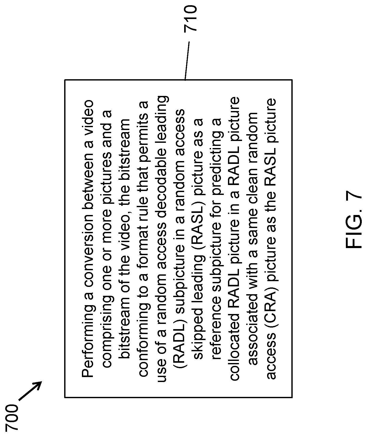 Patent US12309410 Figure 7 – Signalling of picture information in access units