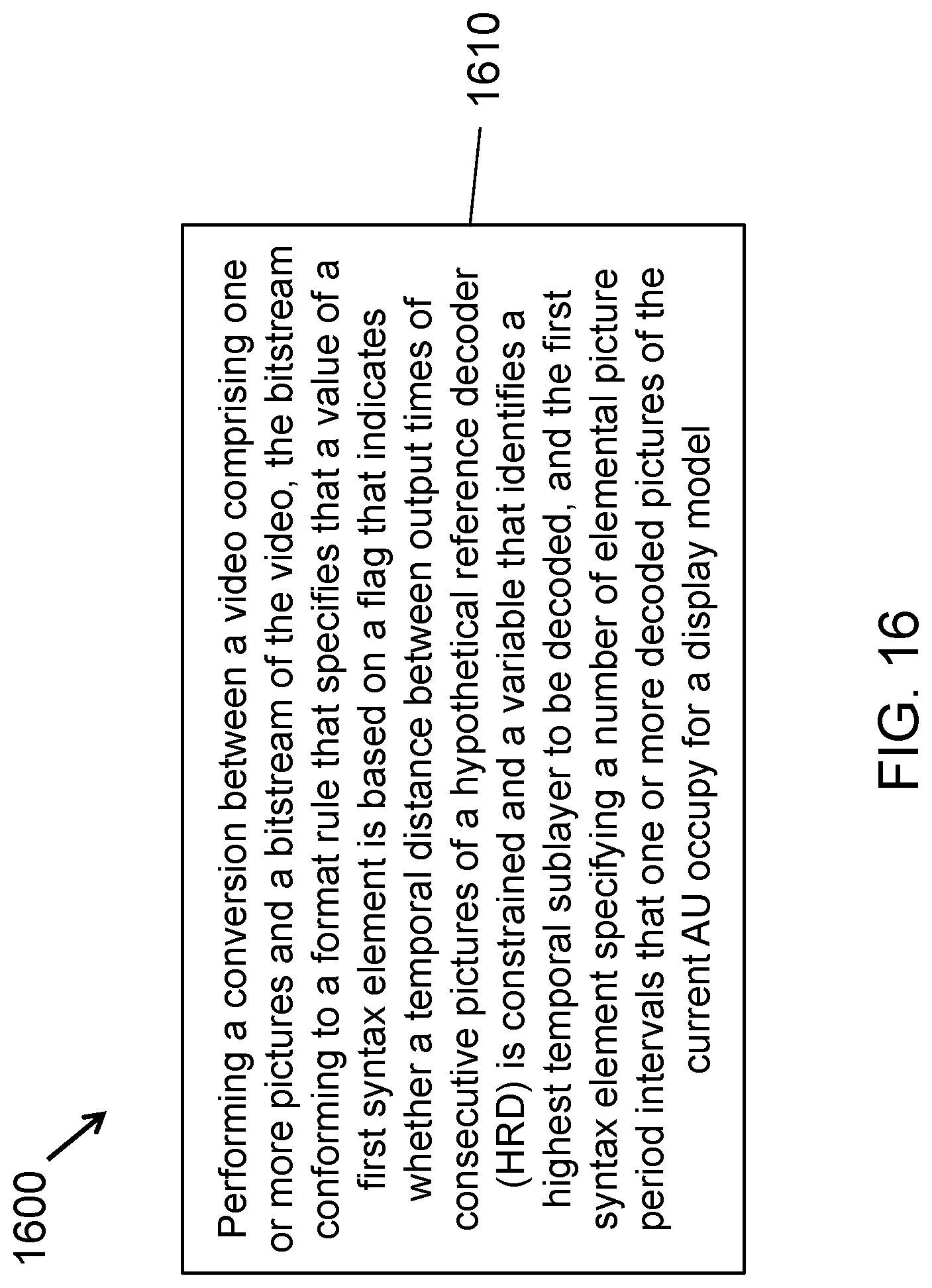 Patent US12309410 Figure 16 – Signalling of picture information in access units