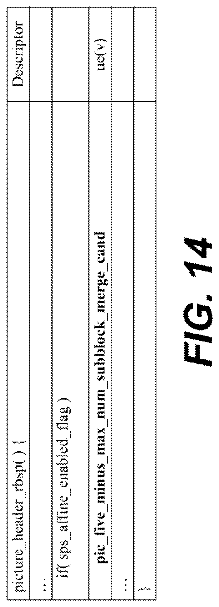 Patent US12309421 Figure 14 – Signaling a maximum number of merge motion vector prediction candidates for inter prediction